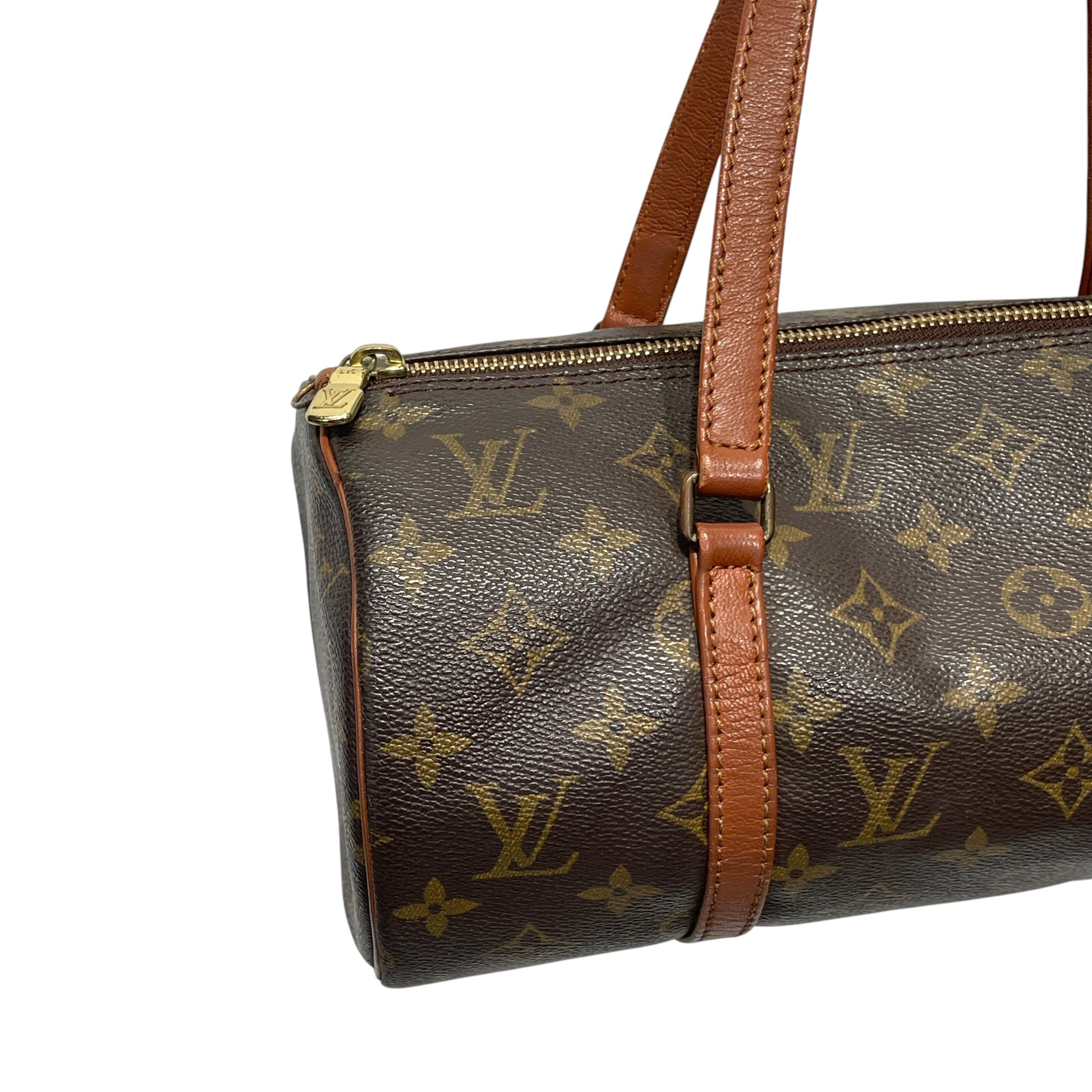 LOUIS VUITTON/Hand Bag/Monogram/Leather/BRW/PAPILLON view 3