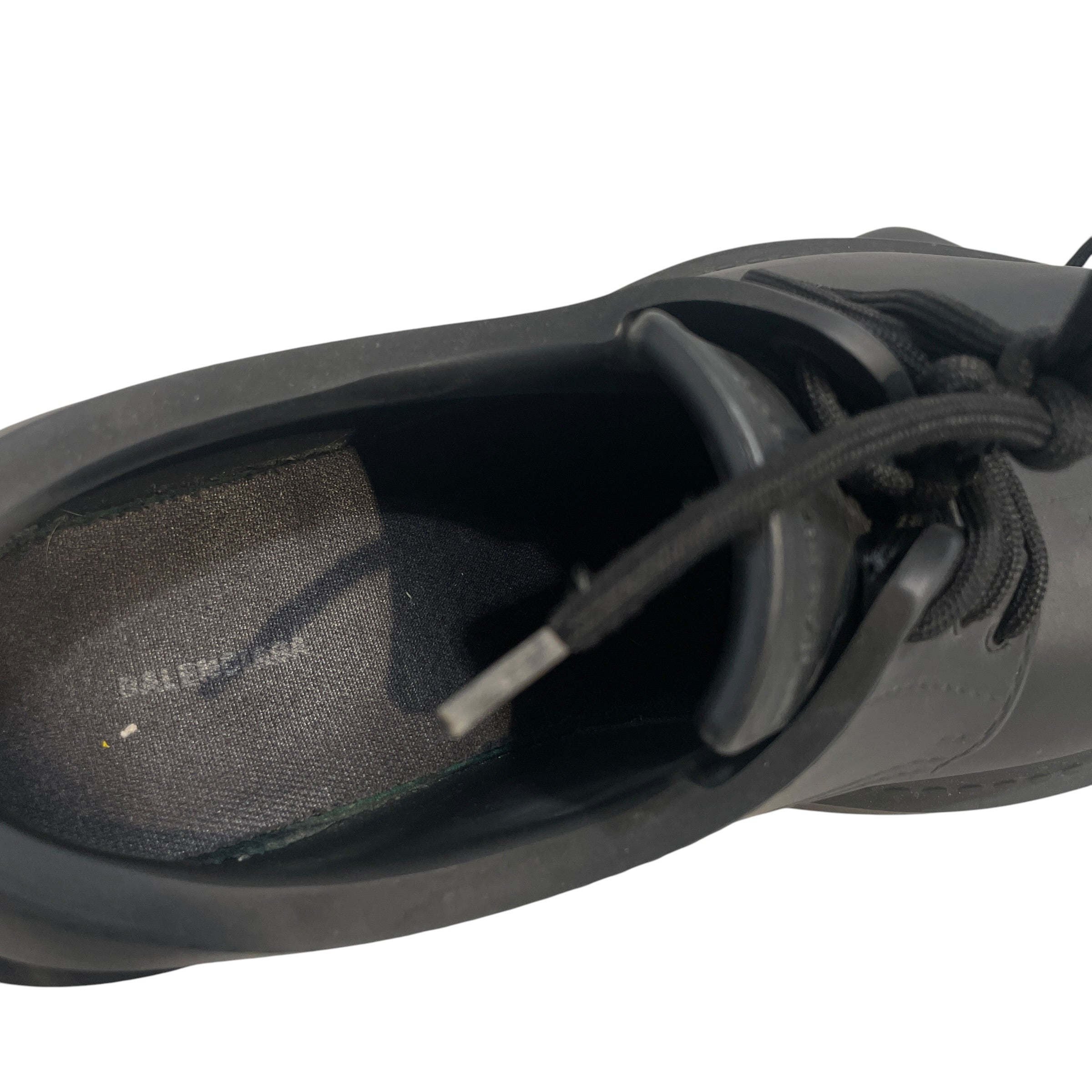 BALENCIAGA/Dress Shoes/EU 44/BLK/Steroid Low Derby Boots view 3