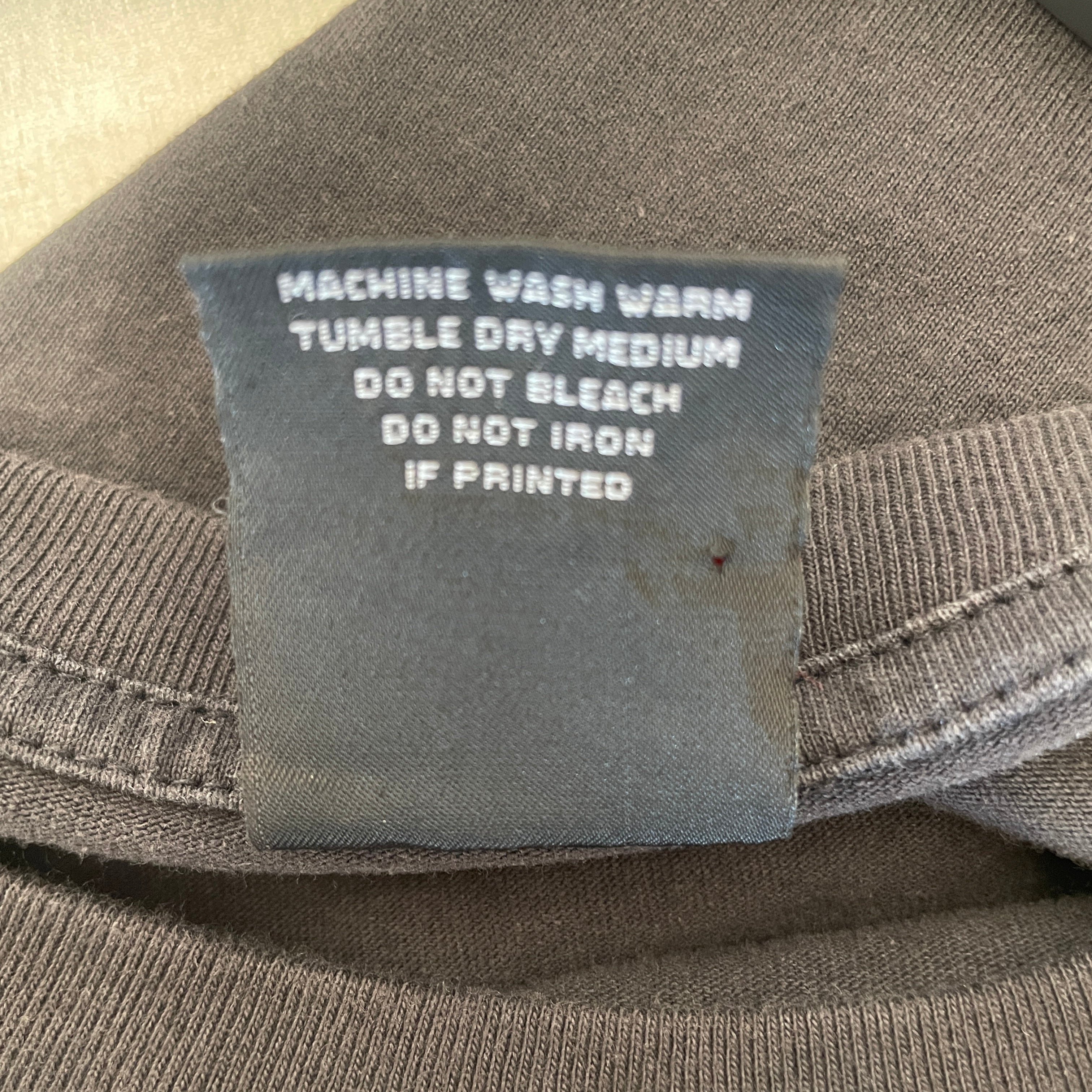 FEAR OF GOD/Vintage/GIANT/T-Shirt/L/Cotton/BLK/Graphic/Believe view 4