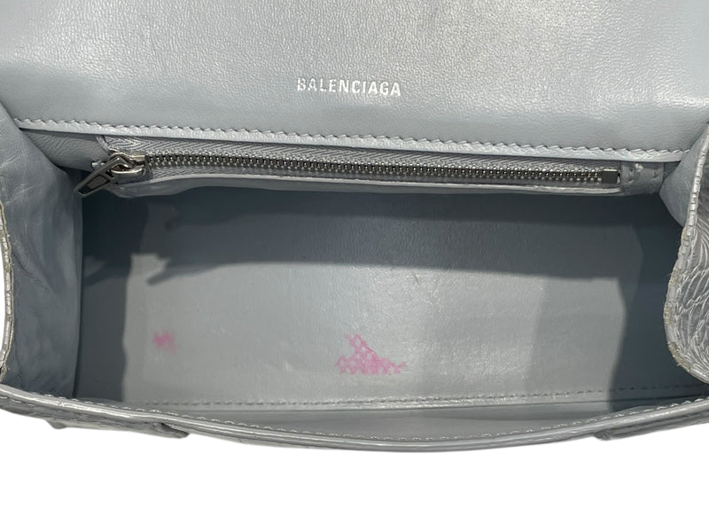 BALENCIAGA/Hand Bag/Animal Pattern/Leather/SLV/