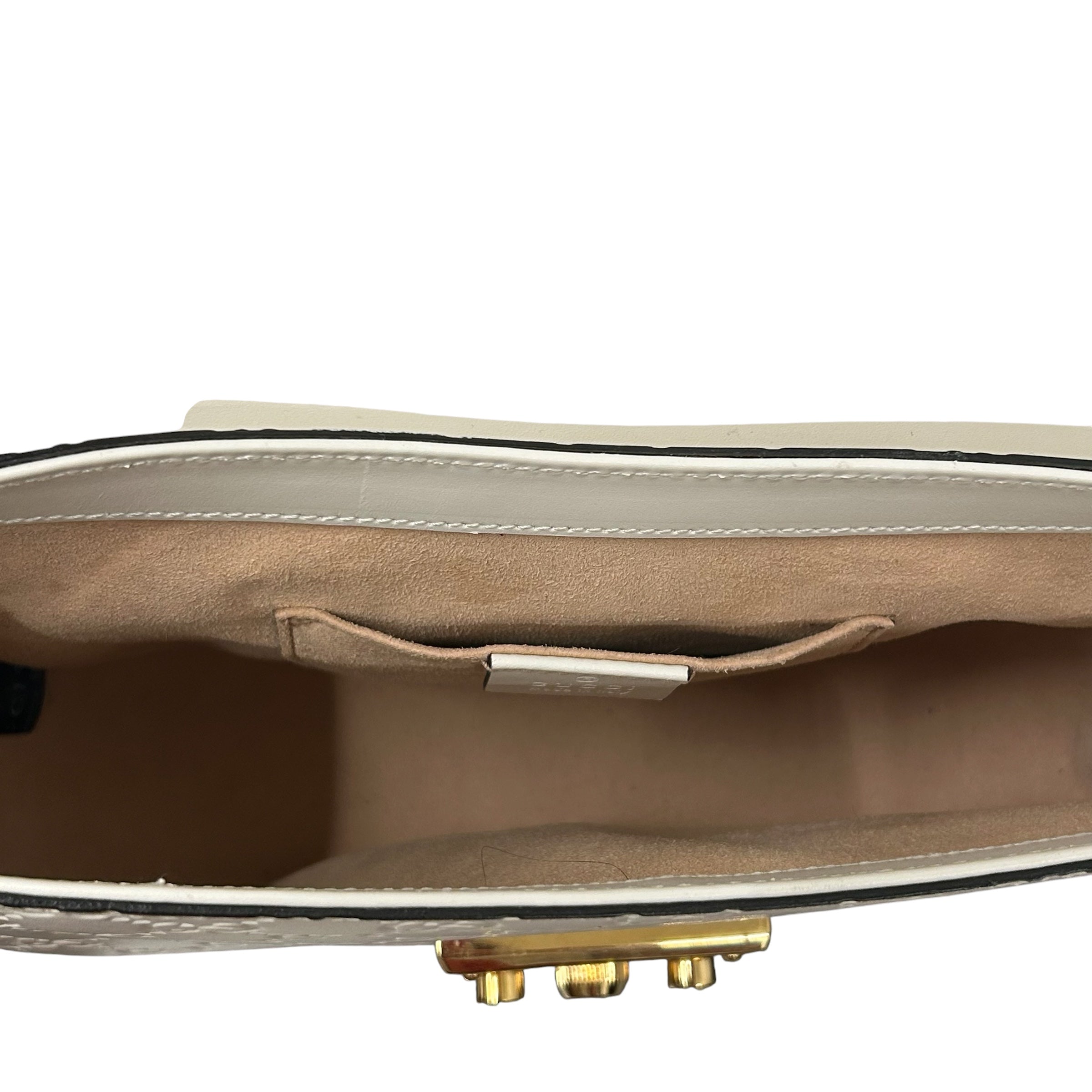 GUCCI/Bag/Monogram/Leather/CRM/GG Padlock Bag view 6