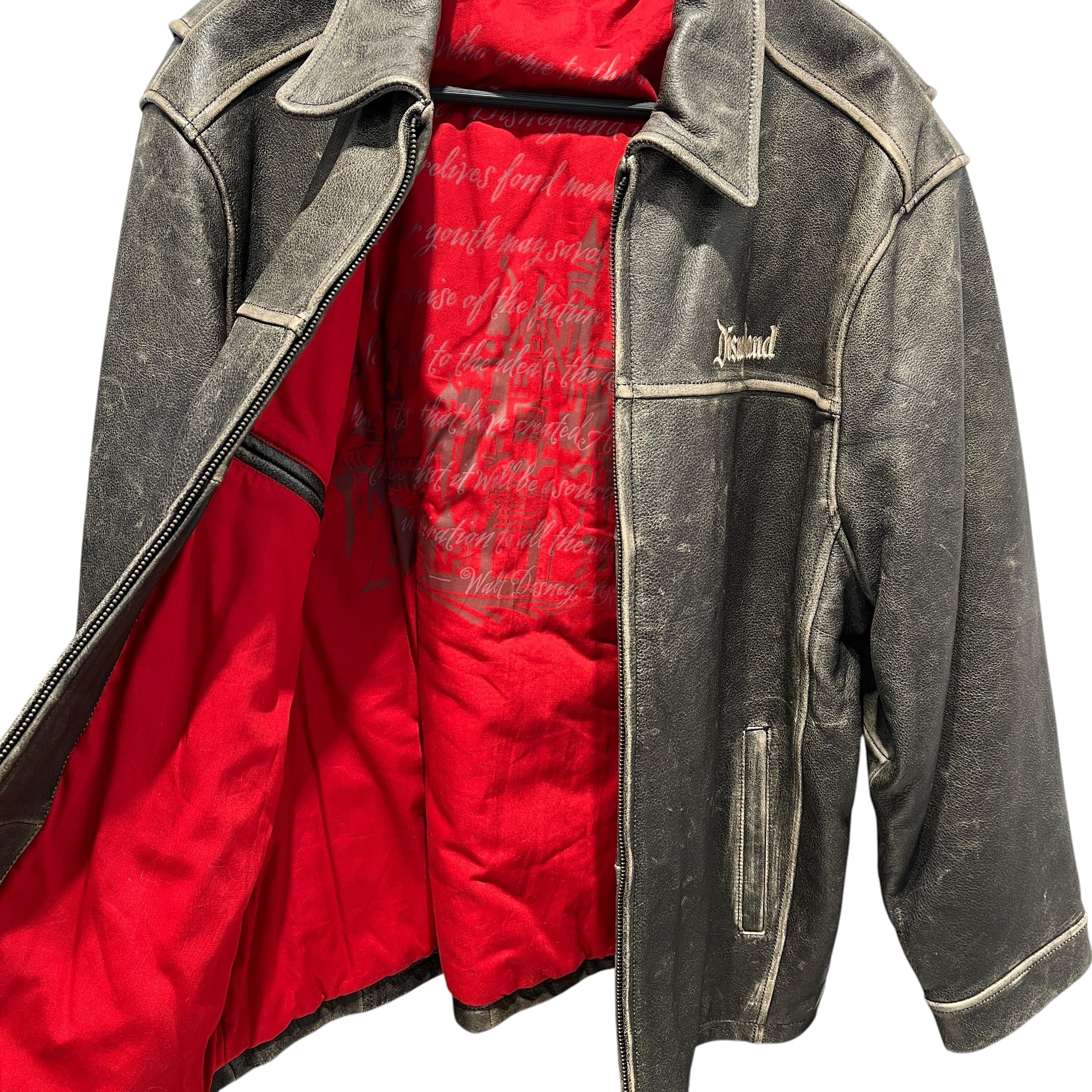 Vintage/Leather Jkt/XL/Leather/BLK/55 YEAR STAMP ON BACK view 3