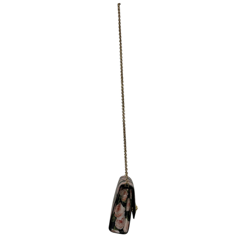 DOLCE&GABBANA/Cross Body Bag/OS/Floral Pattern/Leather/MLT/