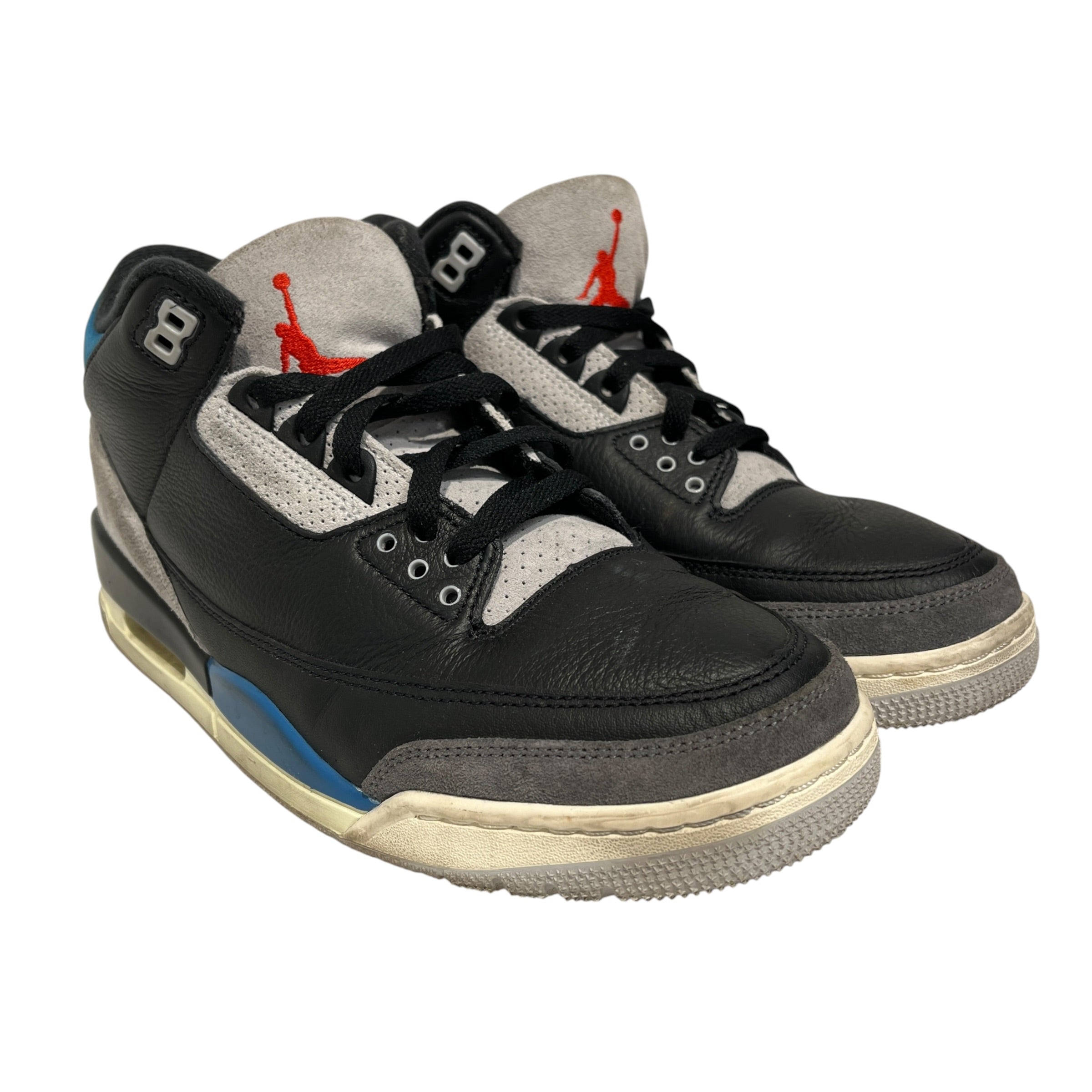 JORDAN BRAND/Hi-Sneakers/US 9/Leather/BLK/Rare Air Jordan 3 view 1