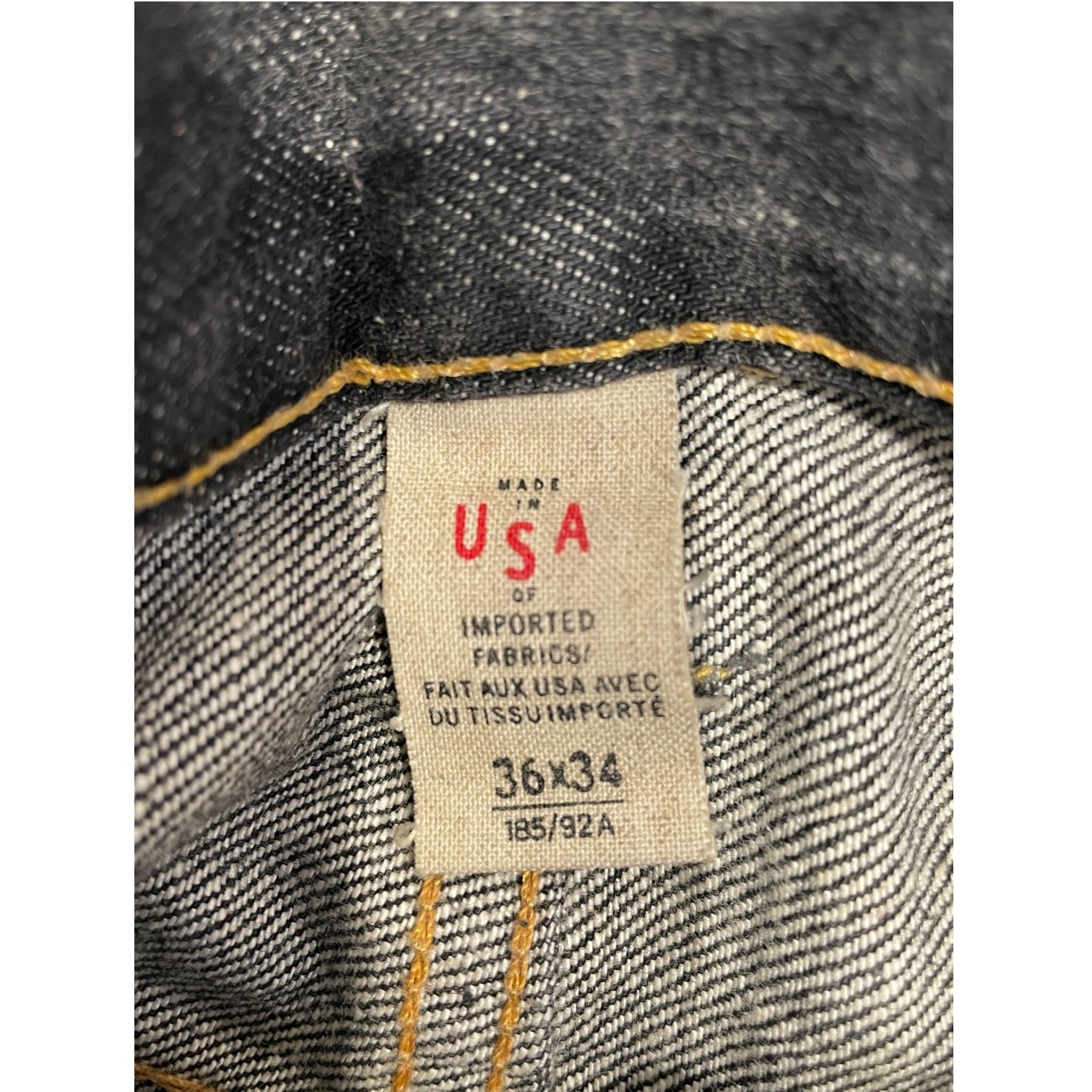 RRL/Pants/36/Cotton/BLK/Button Fly/ view 3