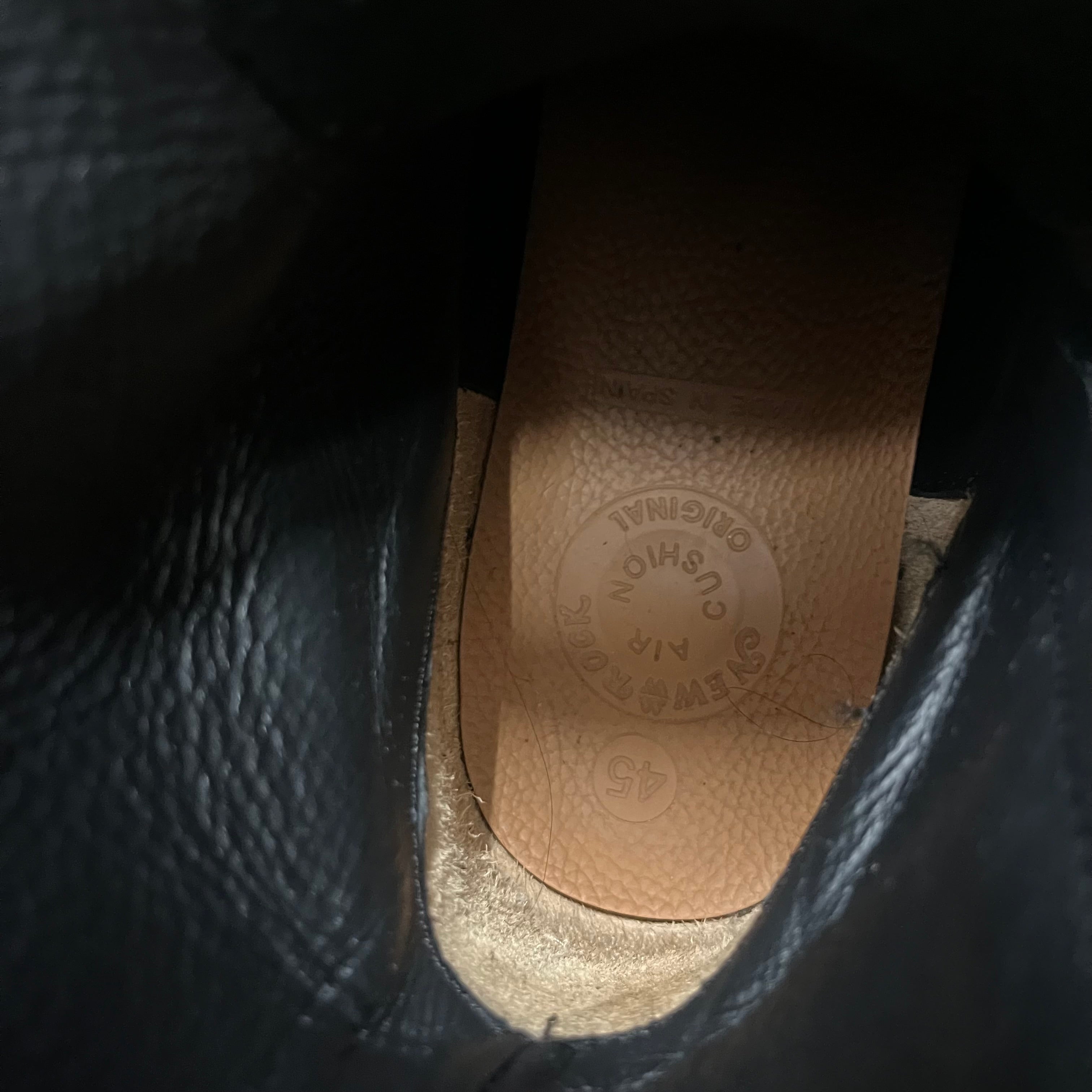 NEW ROCK/Boots/EU 45/Leather/BLK/TANK083-C1 view 4