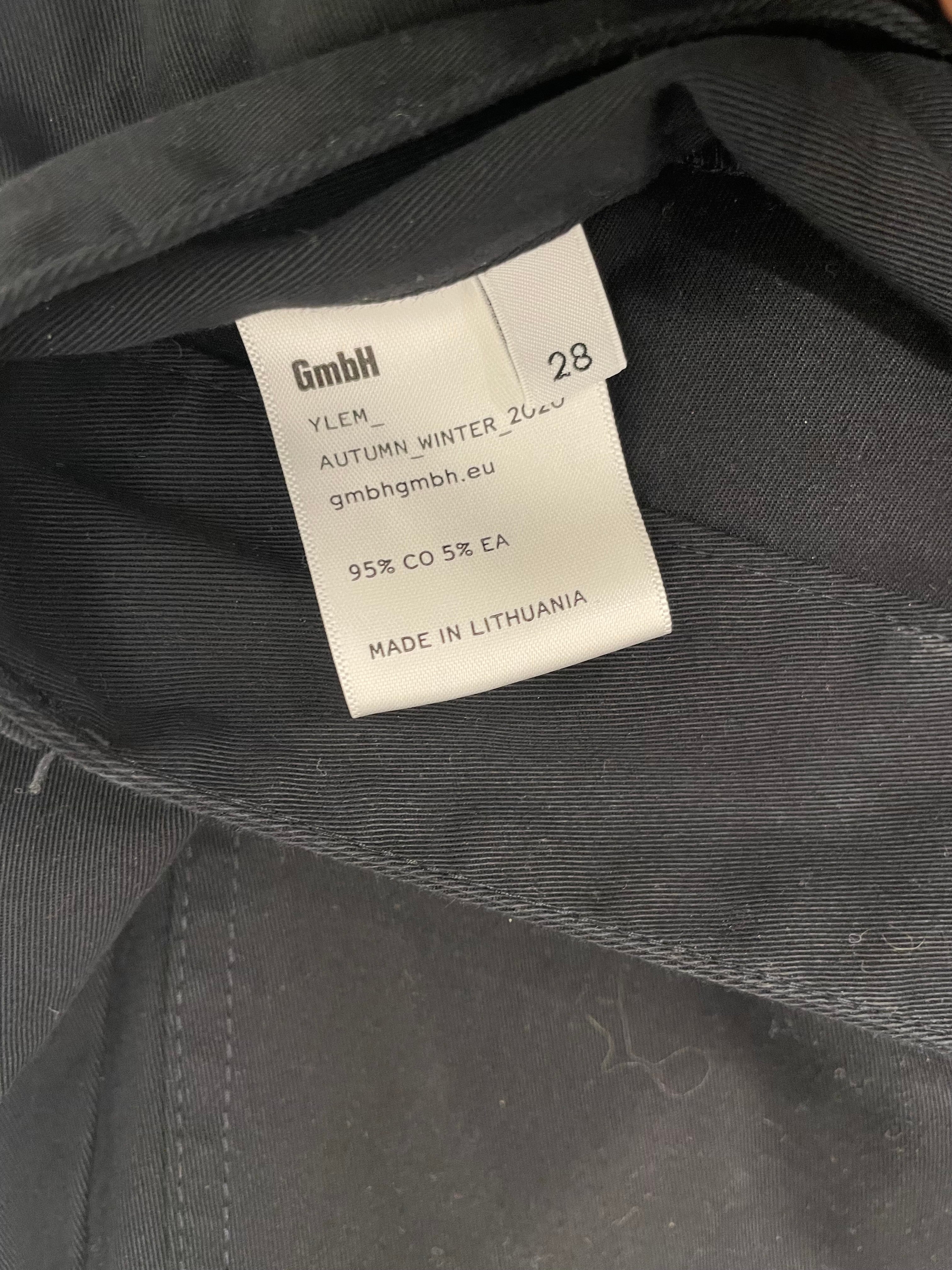 GMBH/Bottoms/28/Cotton/BLK/Joggers/Biker Zip Trousers view 4