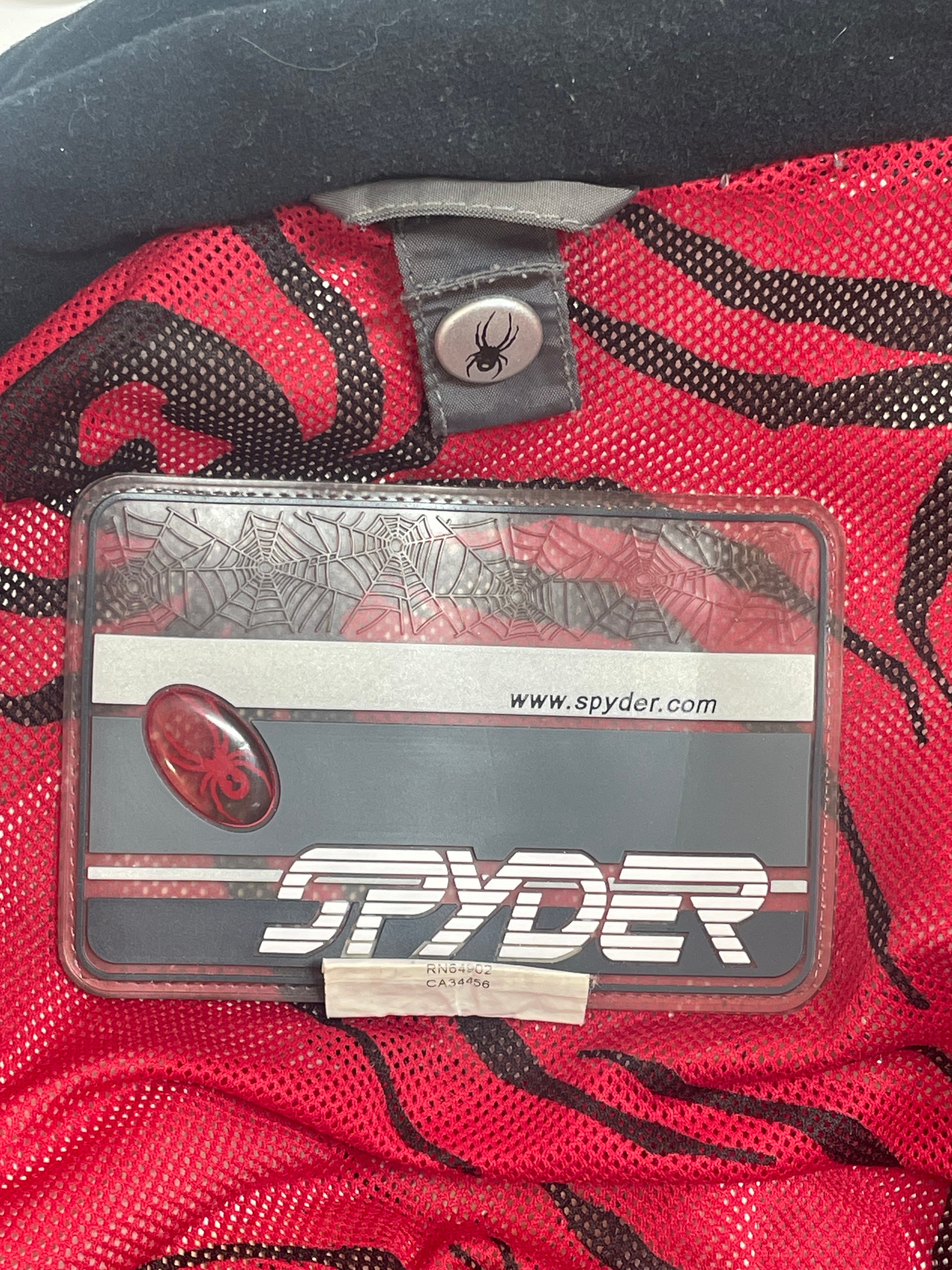 SPYDER/Jacket/XL/GRY/RED INSIDE view 3