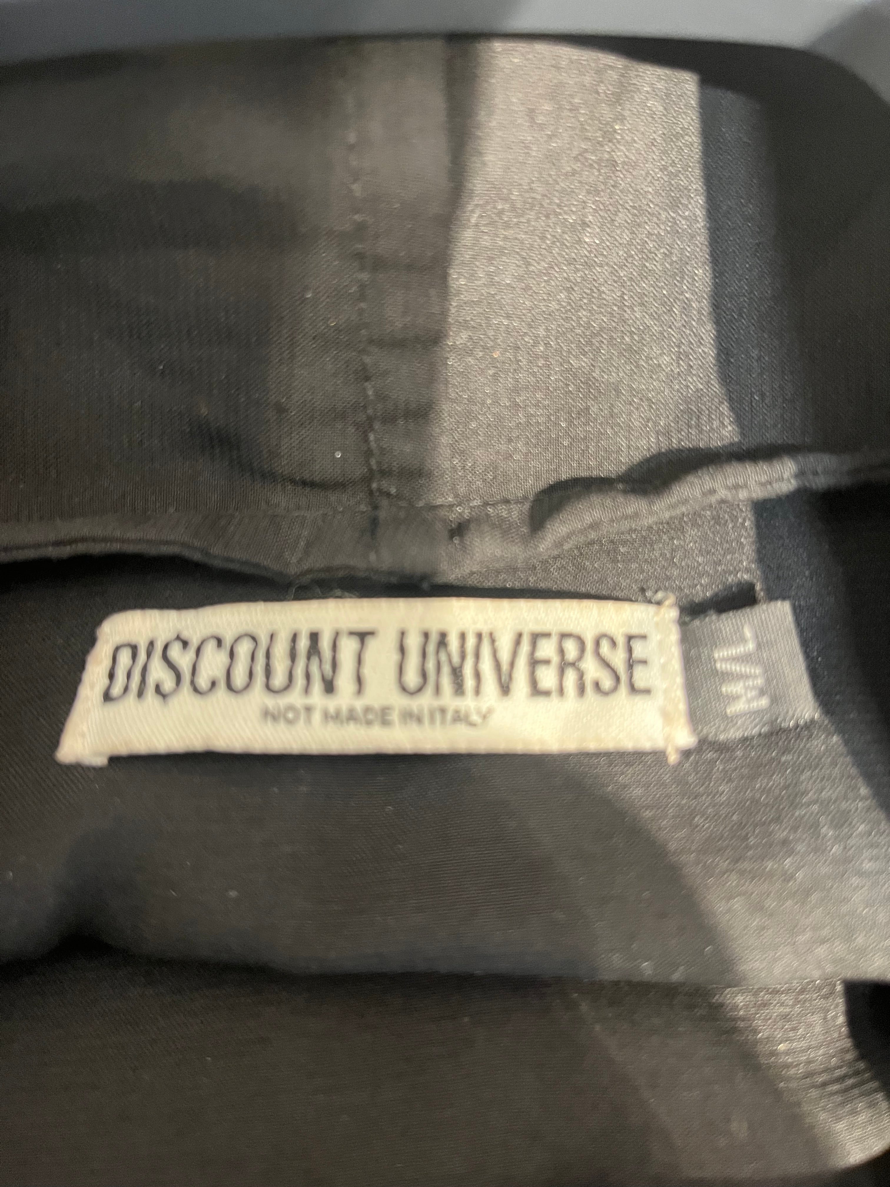 DISCOUNT UNIVERSE/SL Dress/M/All Over Print/Silk/BLK/EMBELLISHED HANDS view 3