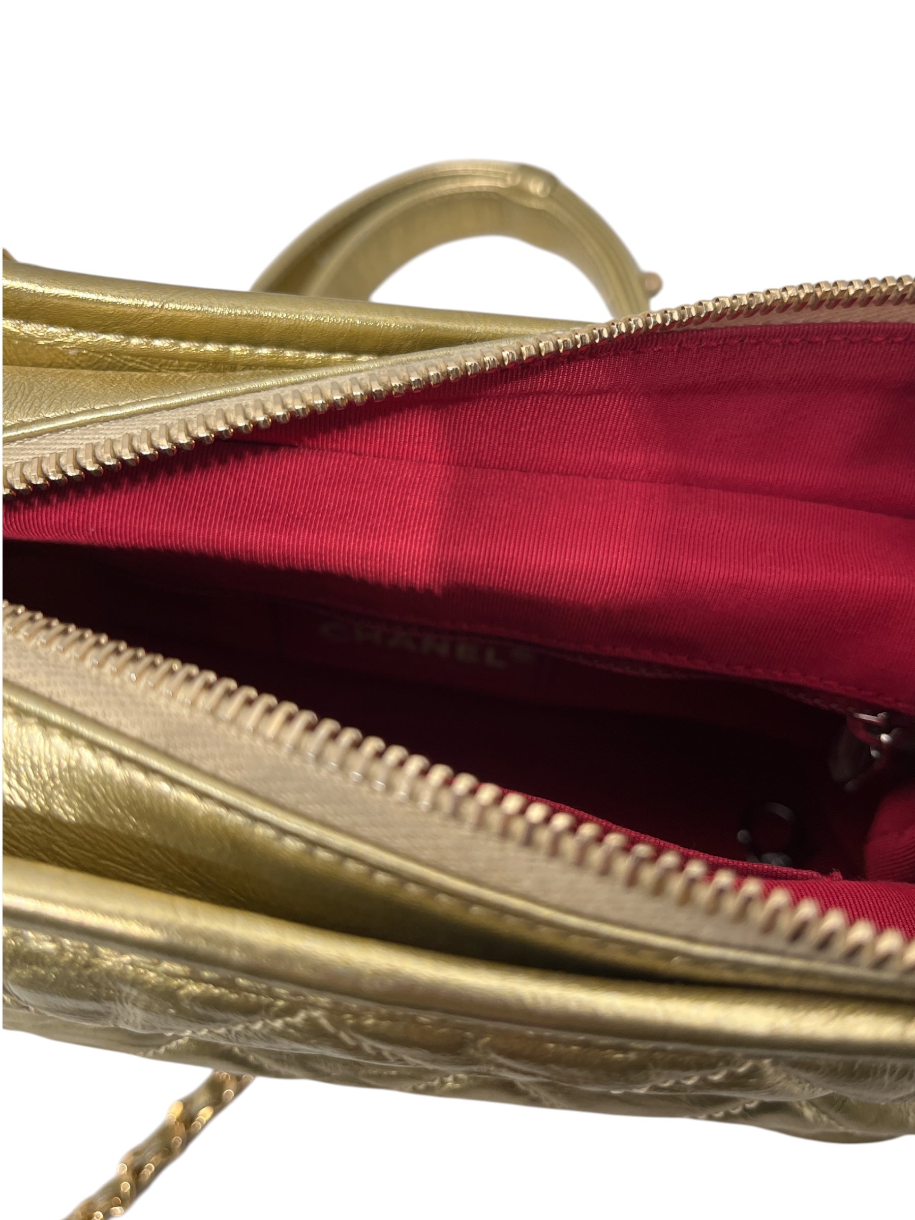 CHANEL/Bag/Cotton/GLD/METALLIC view 6