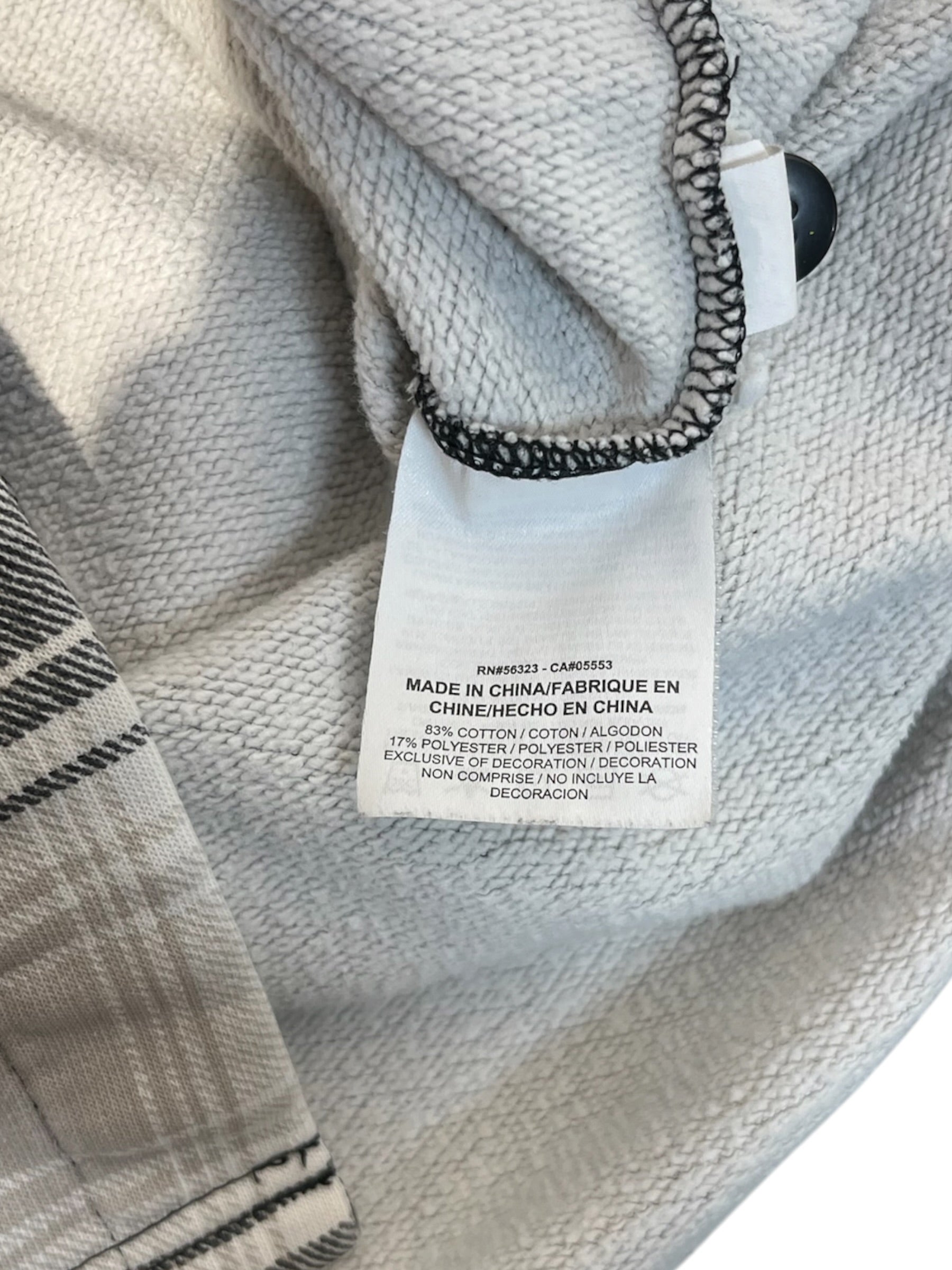 NIKE/Supreme/Sweatshirt/L/Plaid/Cotton/GRY/ view 4