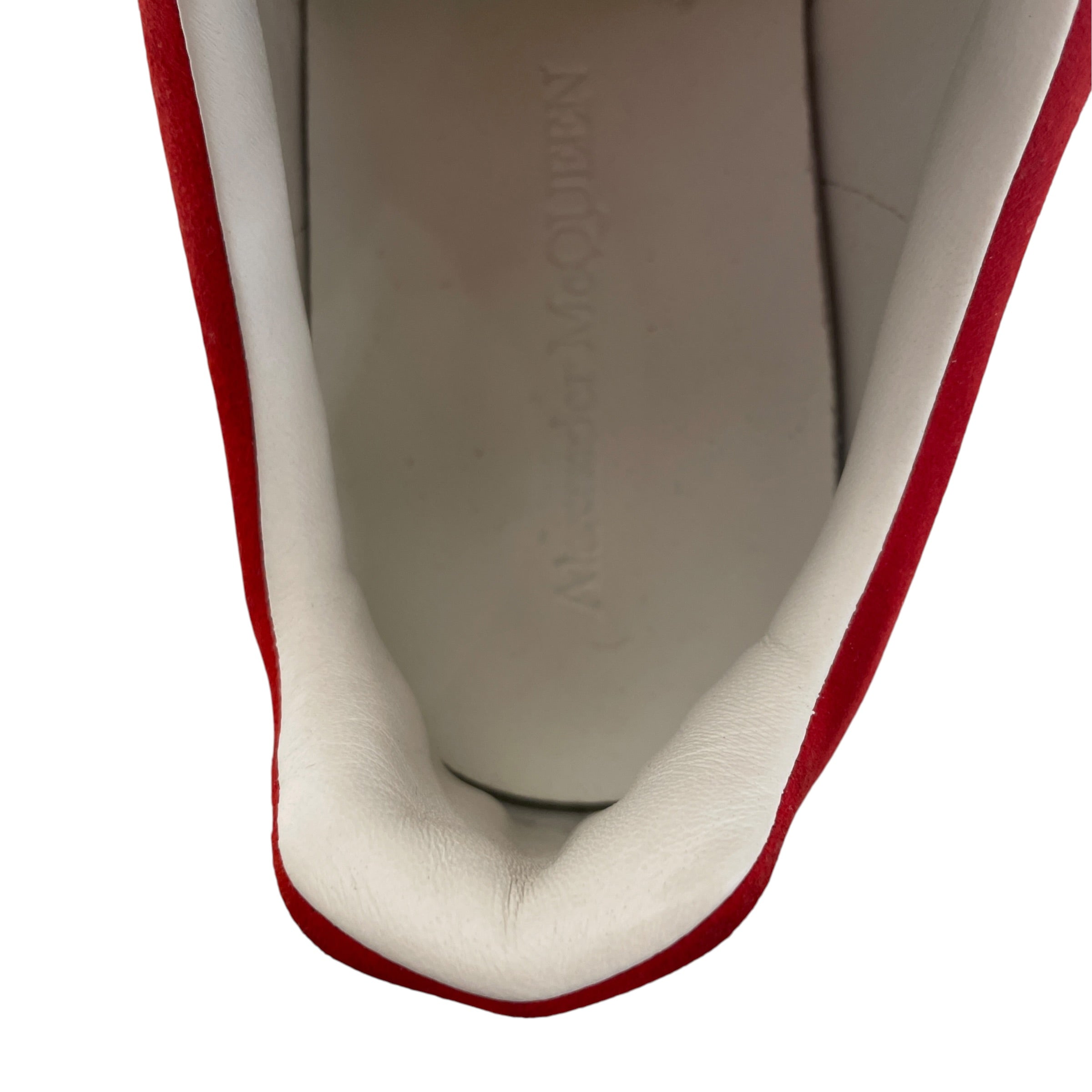 Alexander McQueen/Low-Sneakers/US 11/Acrylic/WHT/OVERSIZED view 3