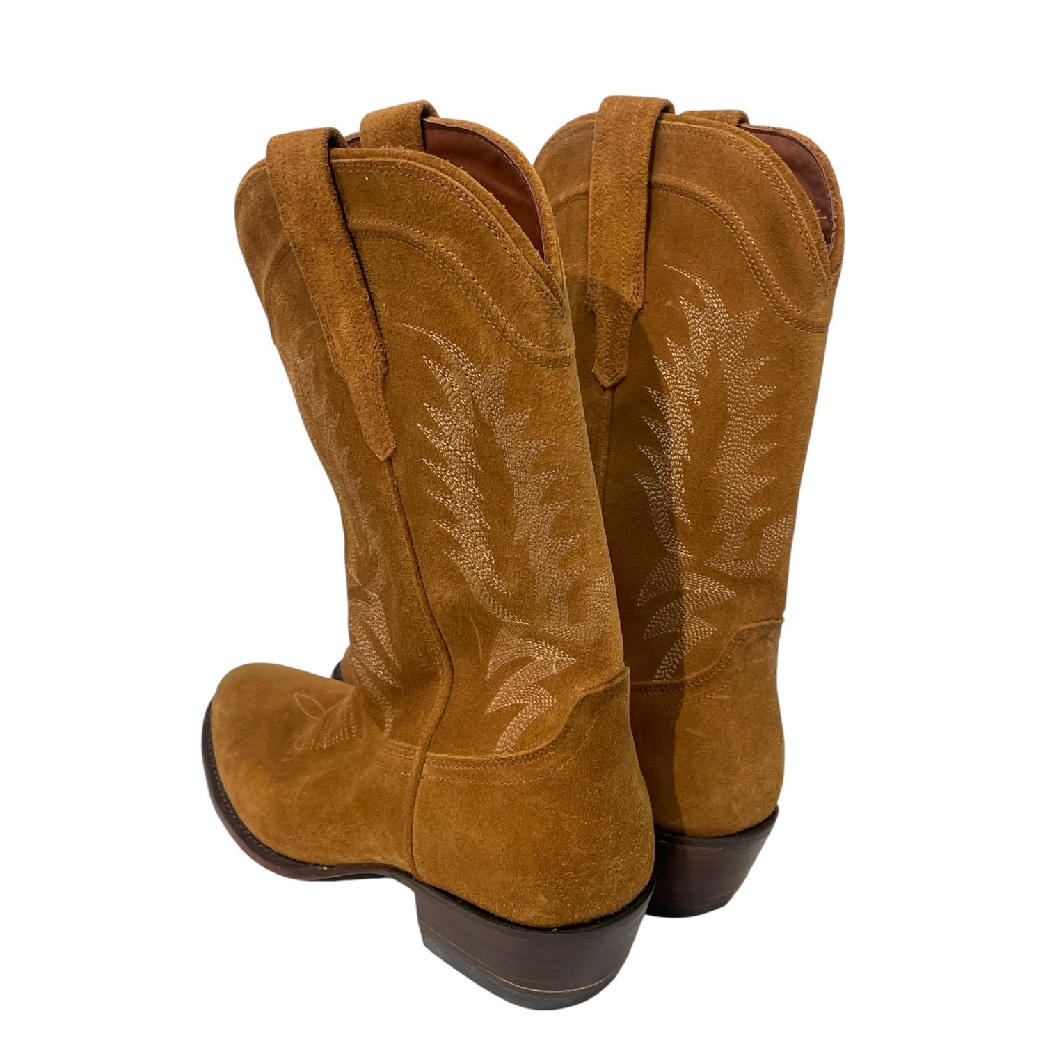 TECOVAS/Western Boots/US 8.5/Suede/CML/ view 2