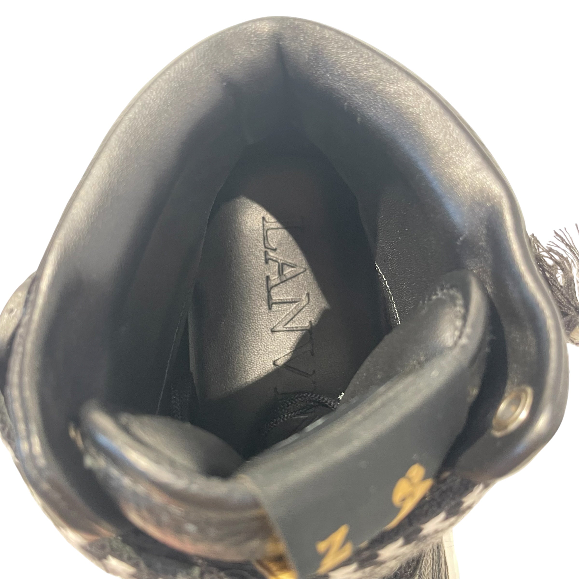 LANVIN/Hi-Sneakers/EU 44/Leather/BLK/FM-SKLK04 ADRI P23 10 view 3