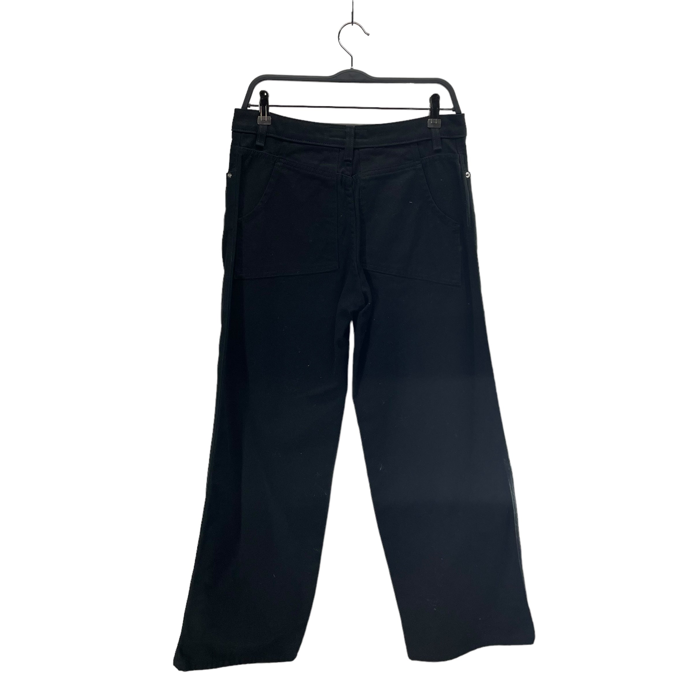 ECKHAUS LATTA/Cargo Pants/29/Cotton/BLK/BACK POCKETS INVERSED view 2