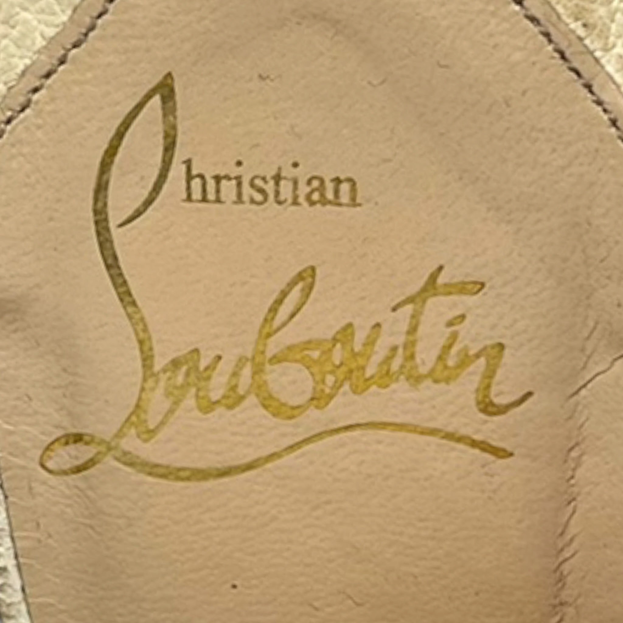 Christian Louboutin/Heels/EU 38.5/Suede/GRN/Jefferson Plato 14 view 3