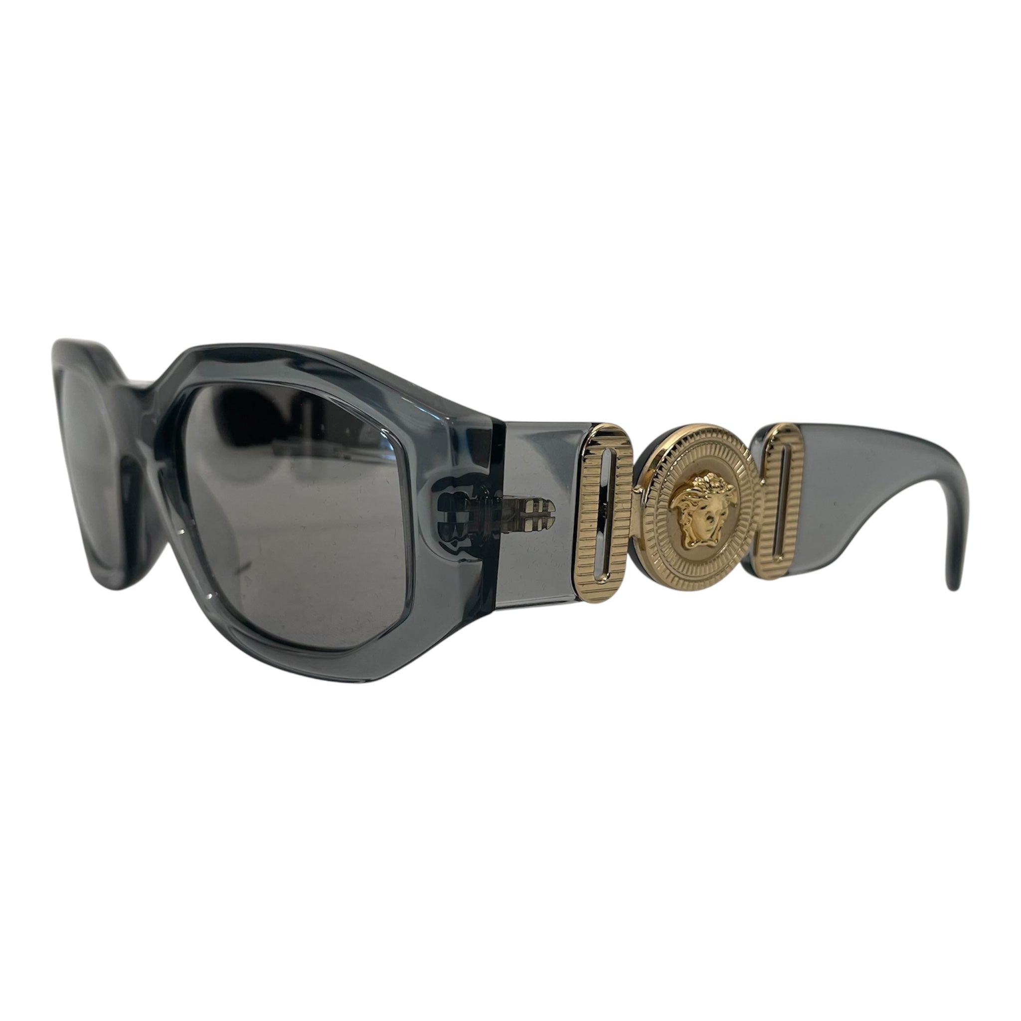 VERSACE/Sunglasses/Plastic/GRY/biggie sunglasses view 3