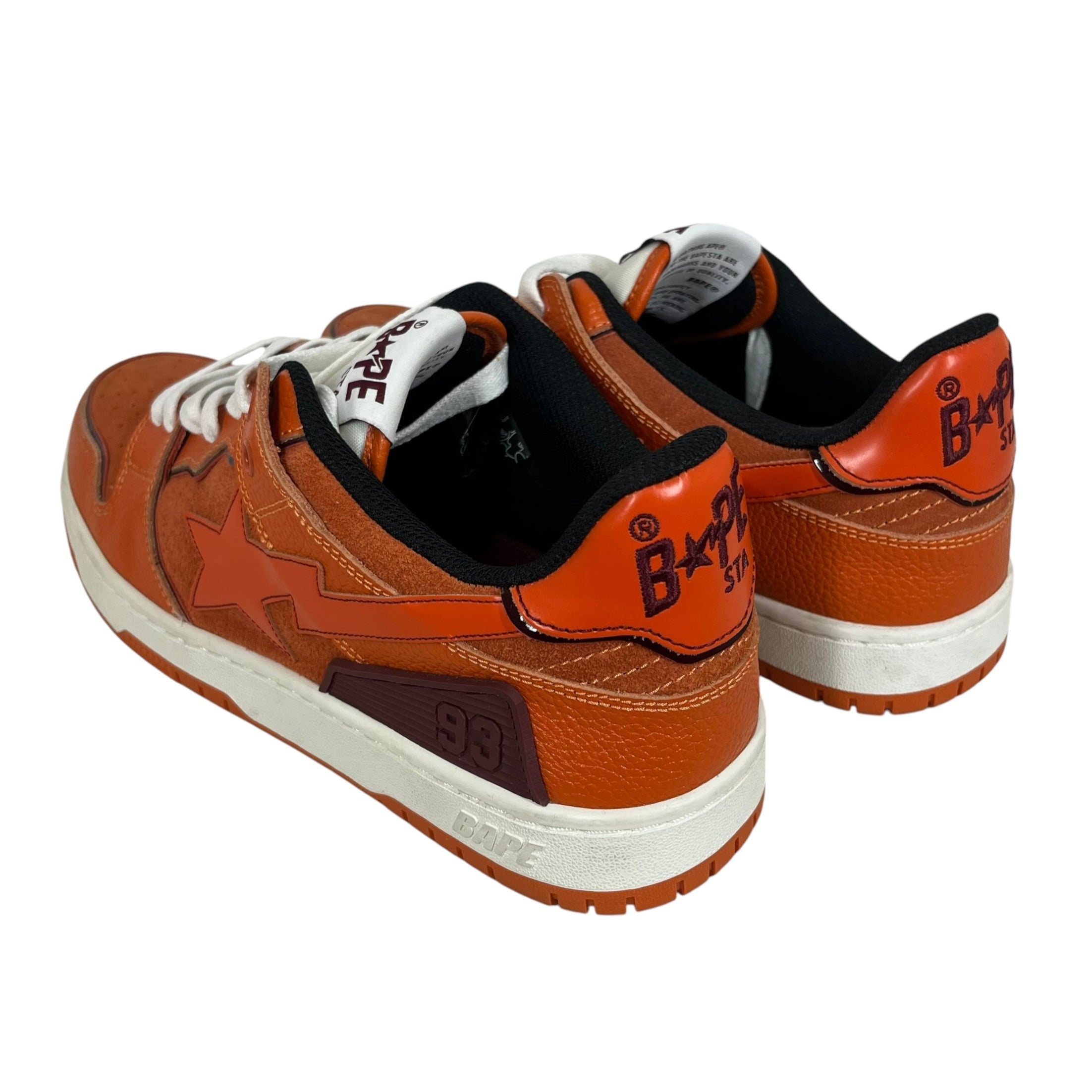 BAPE STA!/Low-Sneakers/US 9.5/ORN/SK8 STA (93) view 2