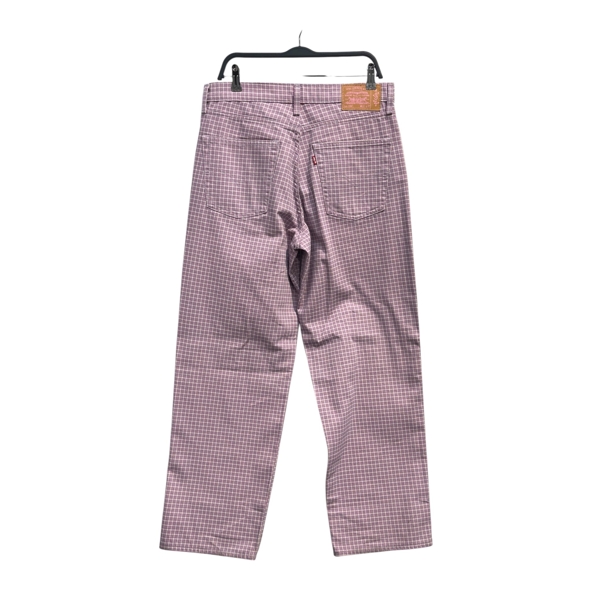 Levi's/Pants/32/Cotton/PNK/Plaid/PINK PLAID 194 BAGGY PANTS view 2