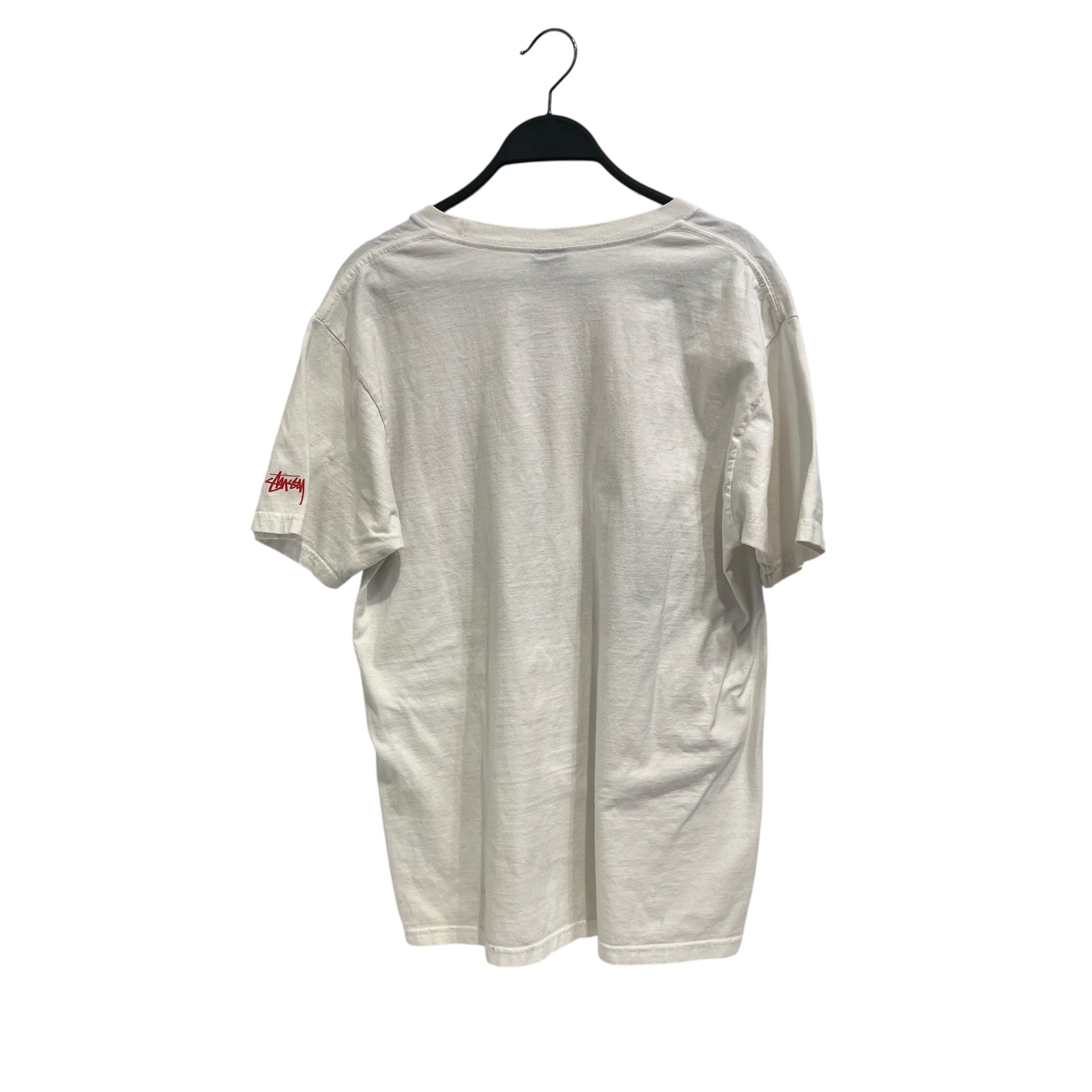 STUSSY/T-Shirt/M/Cotton/WHT/public enemy view 2
