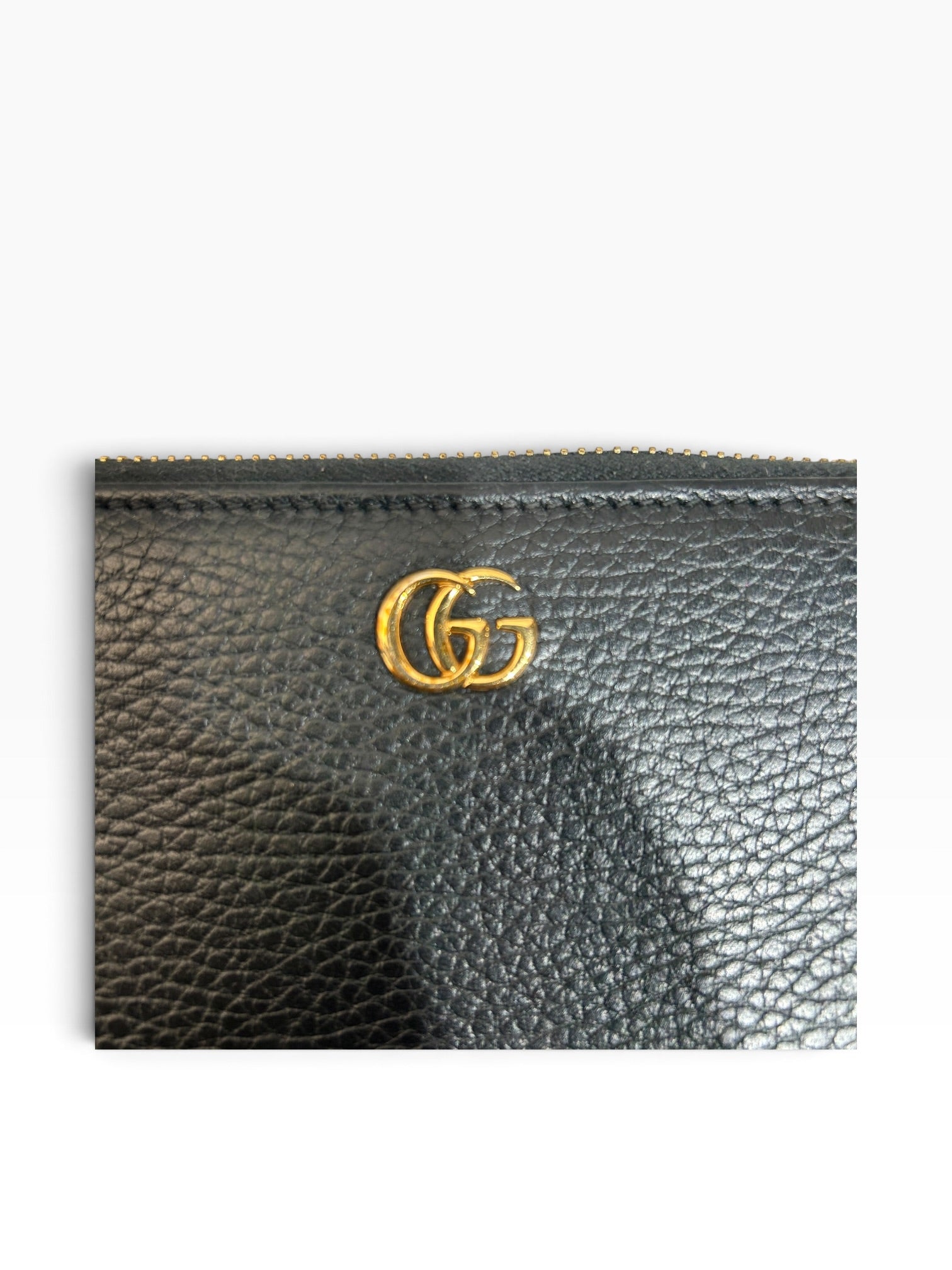 GUCCI/Long Wallet/Leather/BLK/L's/INTERLOCKING G GOLD view 5