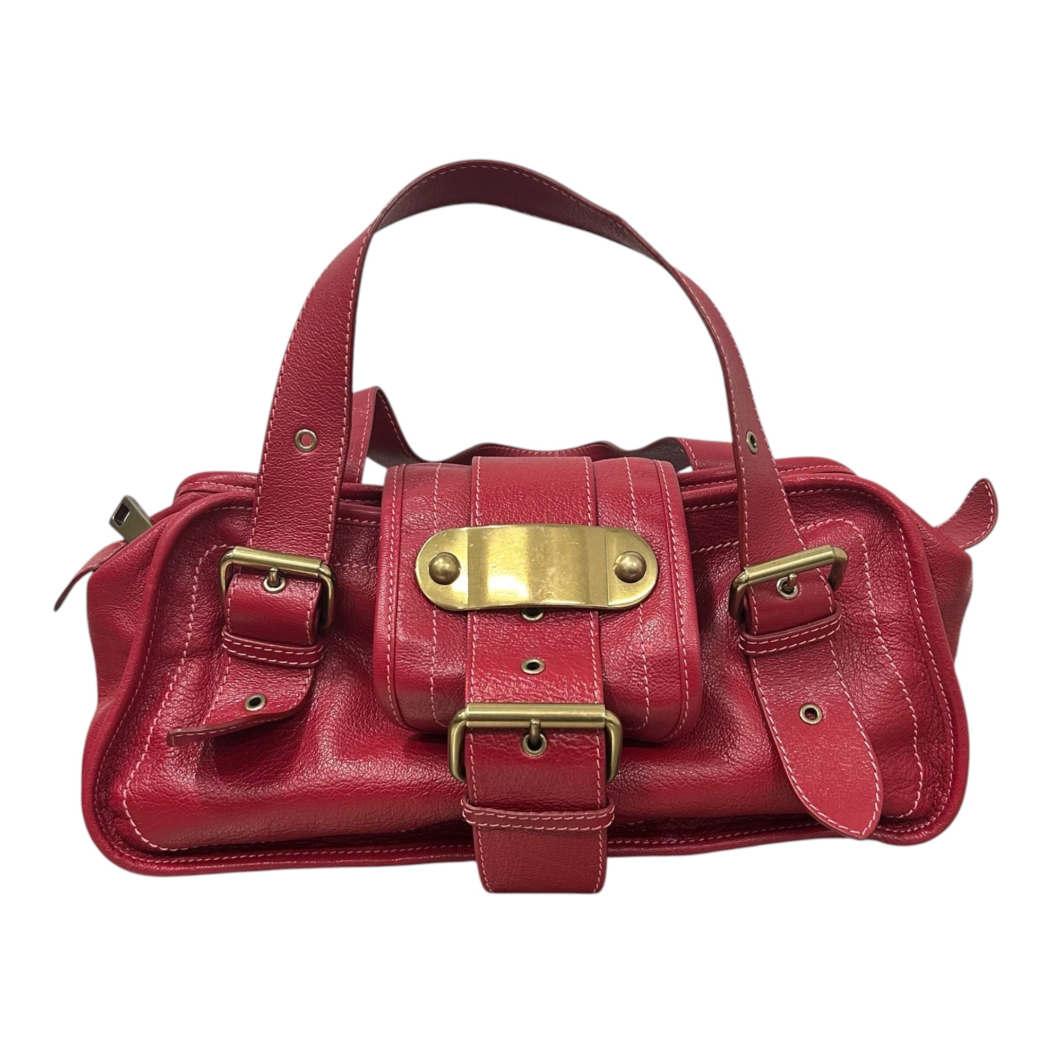 MARC JACOBS/Hand Bag/Leather/RED/Marc Jacobs Adina Bag view 1