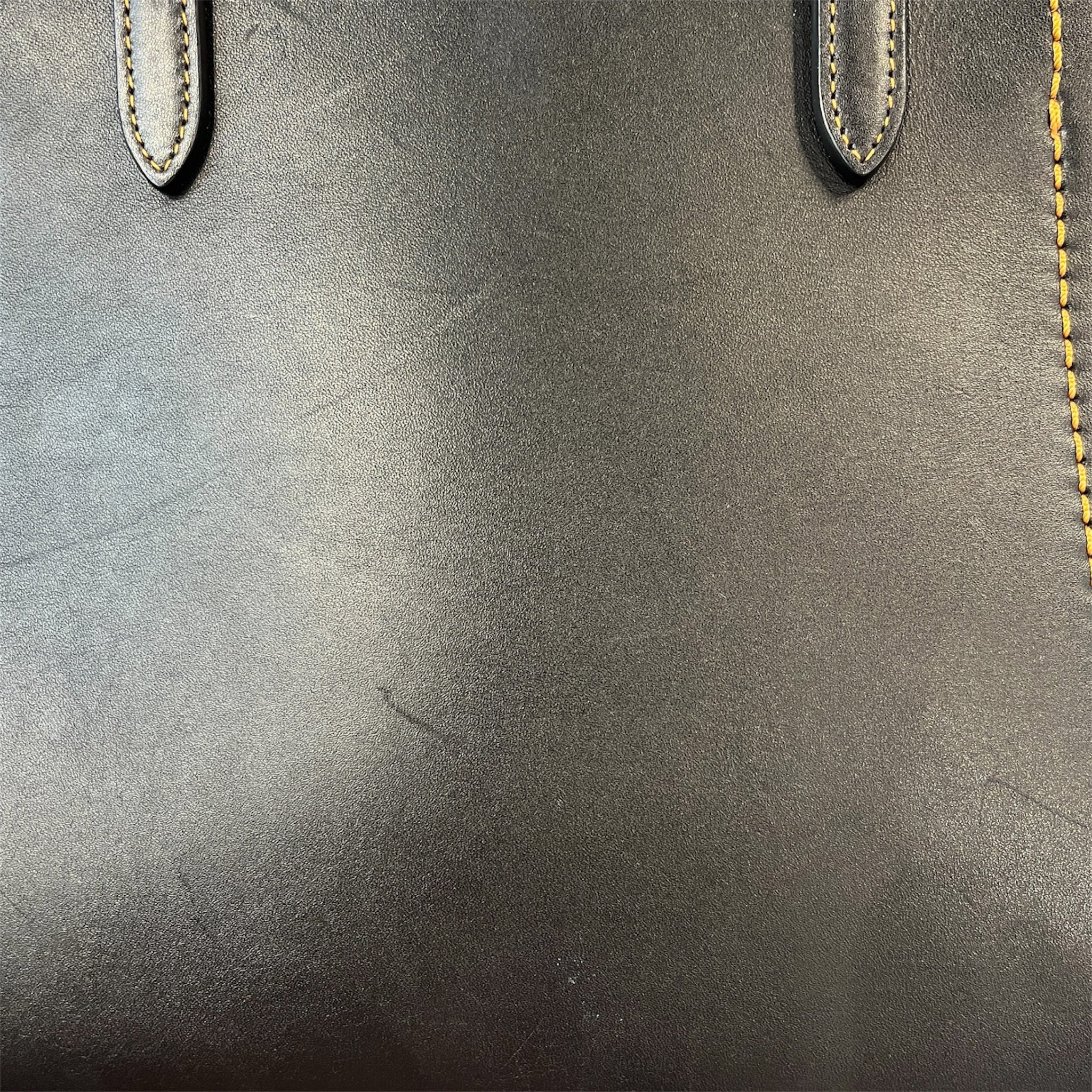 COACH/Tote Bag/Leather/NVY/TROUPE TURNLOCK TOTE view 6