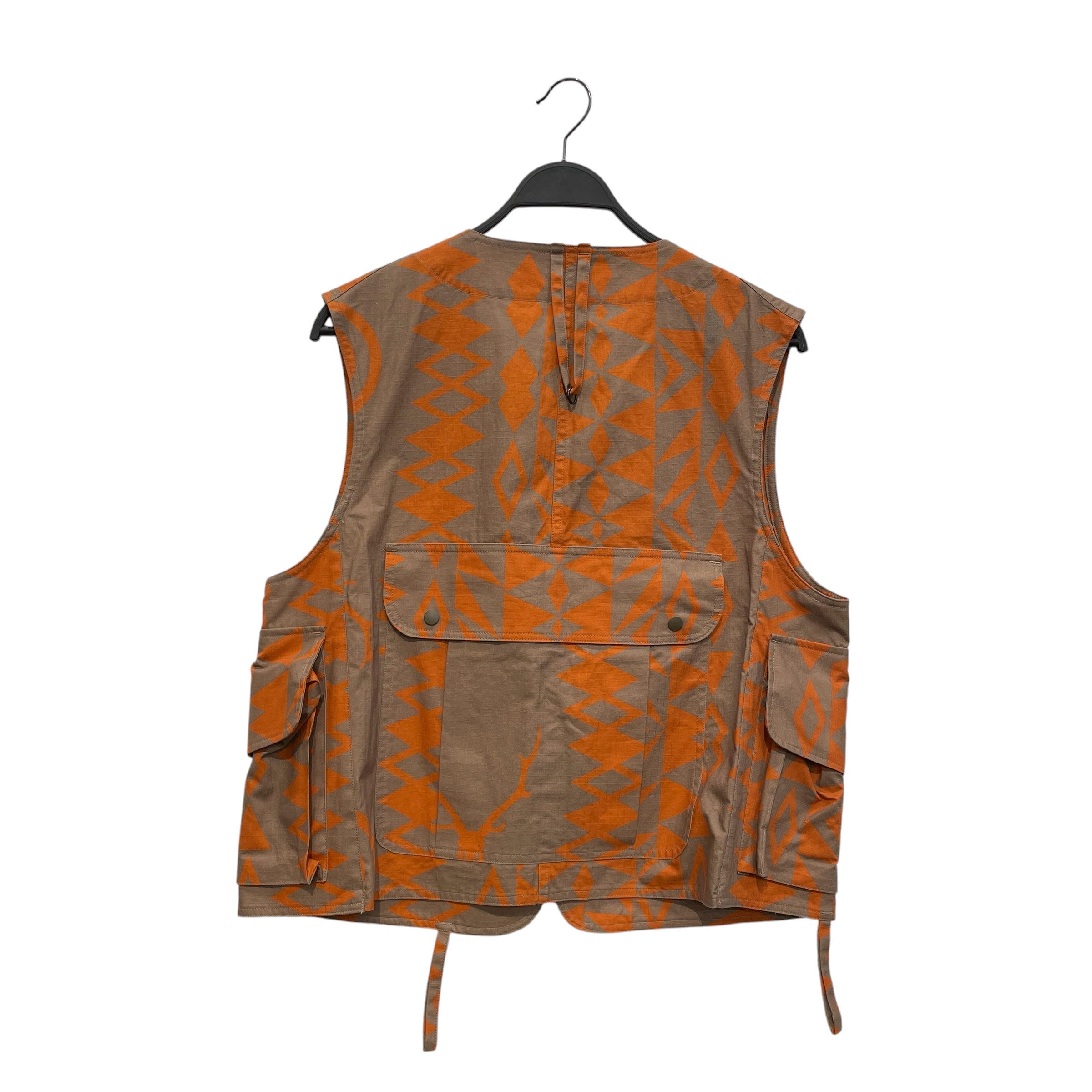 South2 West8(S2W8)/Vest/M/All Over Print/Cotton/ORN/CARGO POCKETS view 2