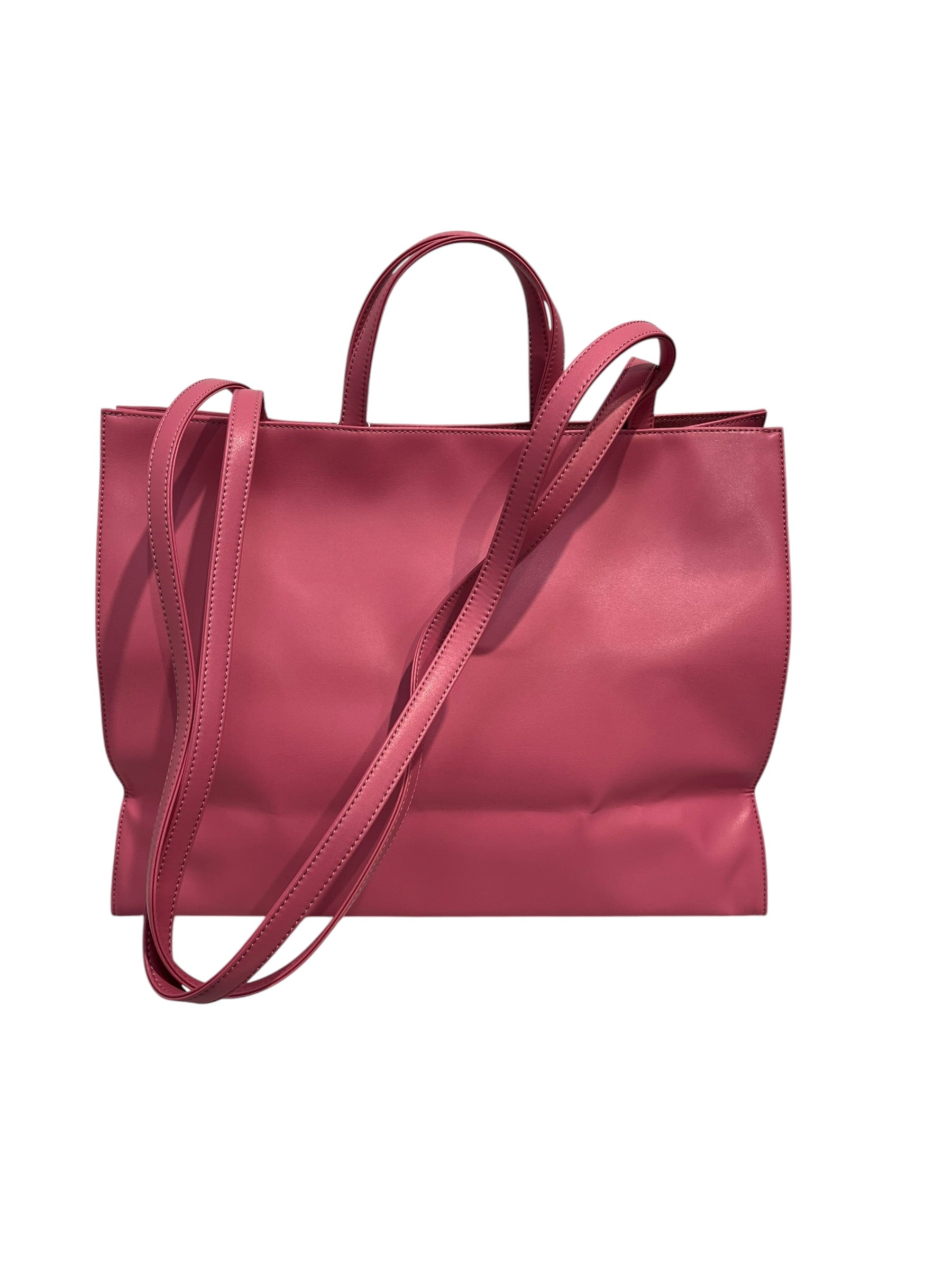 Telfar/Bag/Faux Leather/PNK/LARGE SHOPPER TOTE CORNED BEEF view 2