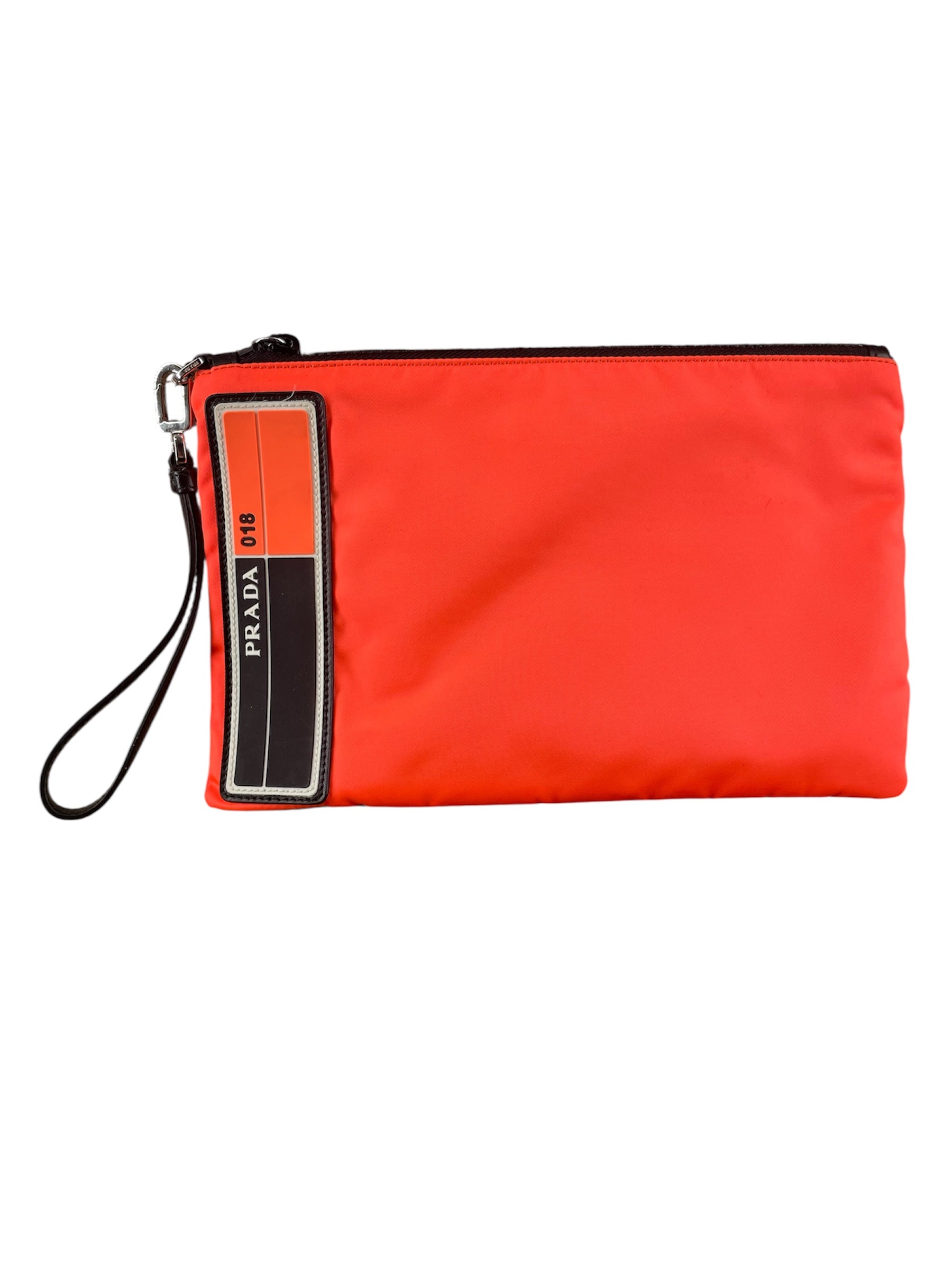 PRADA/Clutch Bag/Nylon/ORN/NYLON TESSUTO CLUTCH view 1