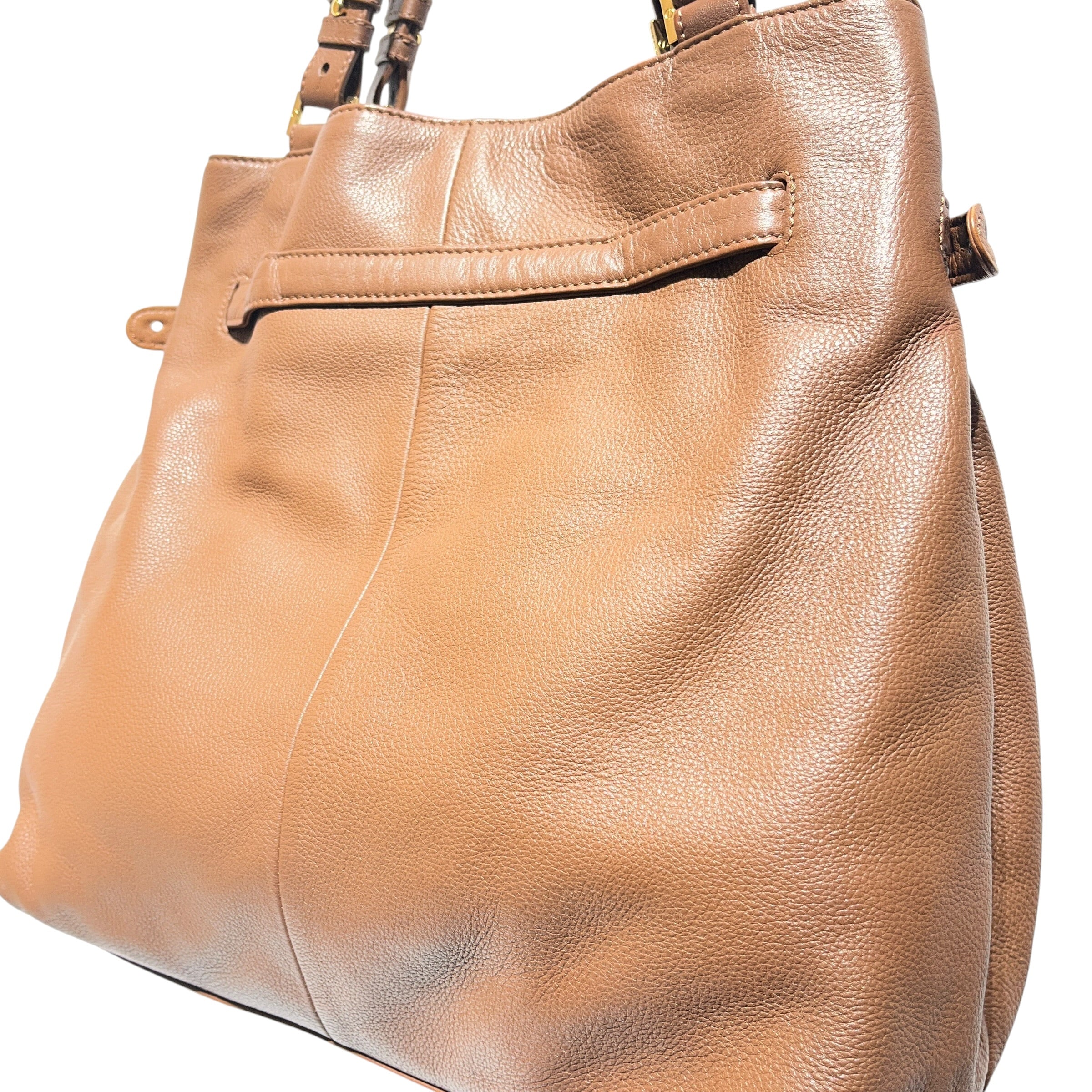 TORY BURCH/Bag/Leather/BRW/AMANDA NORTH/SOUTH view 4