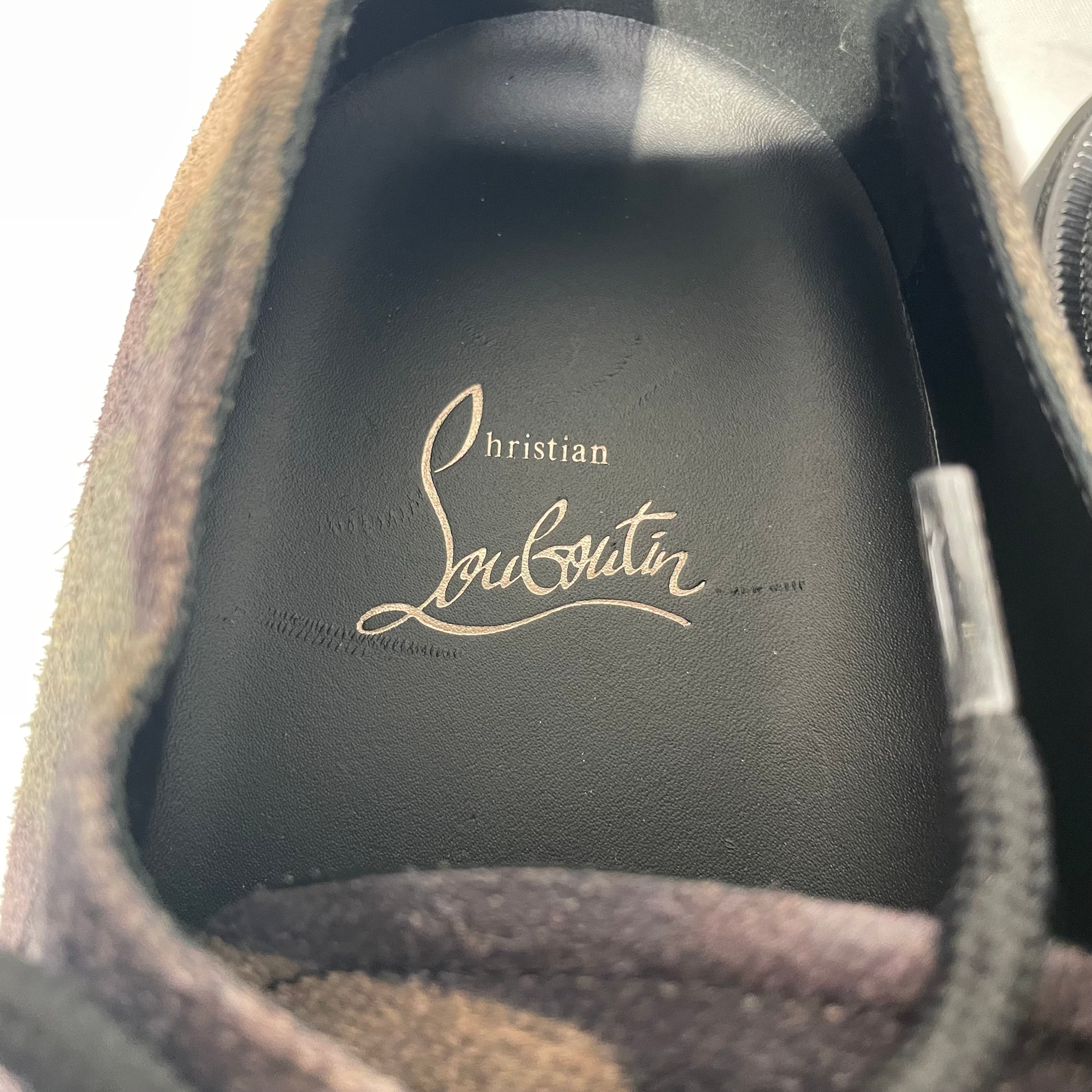 Christian Louboutin/Shoes/EU 42/Camouflage/Cotton/GRN/ view 4