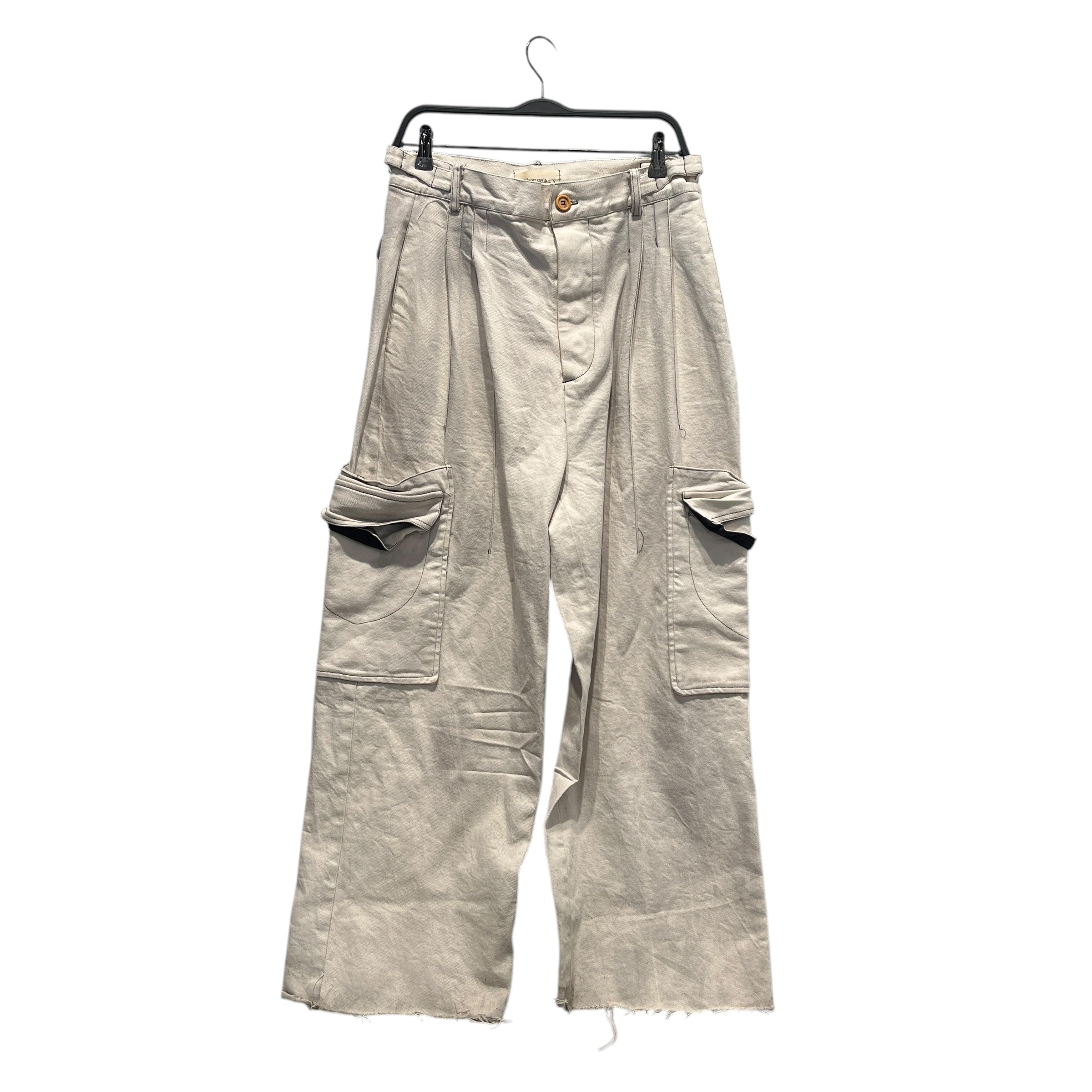 ETELIER GALLERY/Cargo Pants/3/Cotton/CRM/DISTRESSED view 1