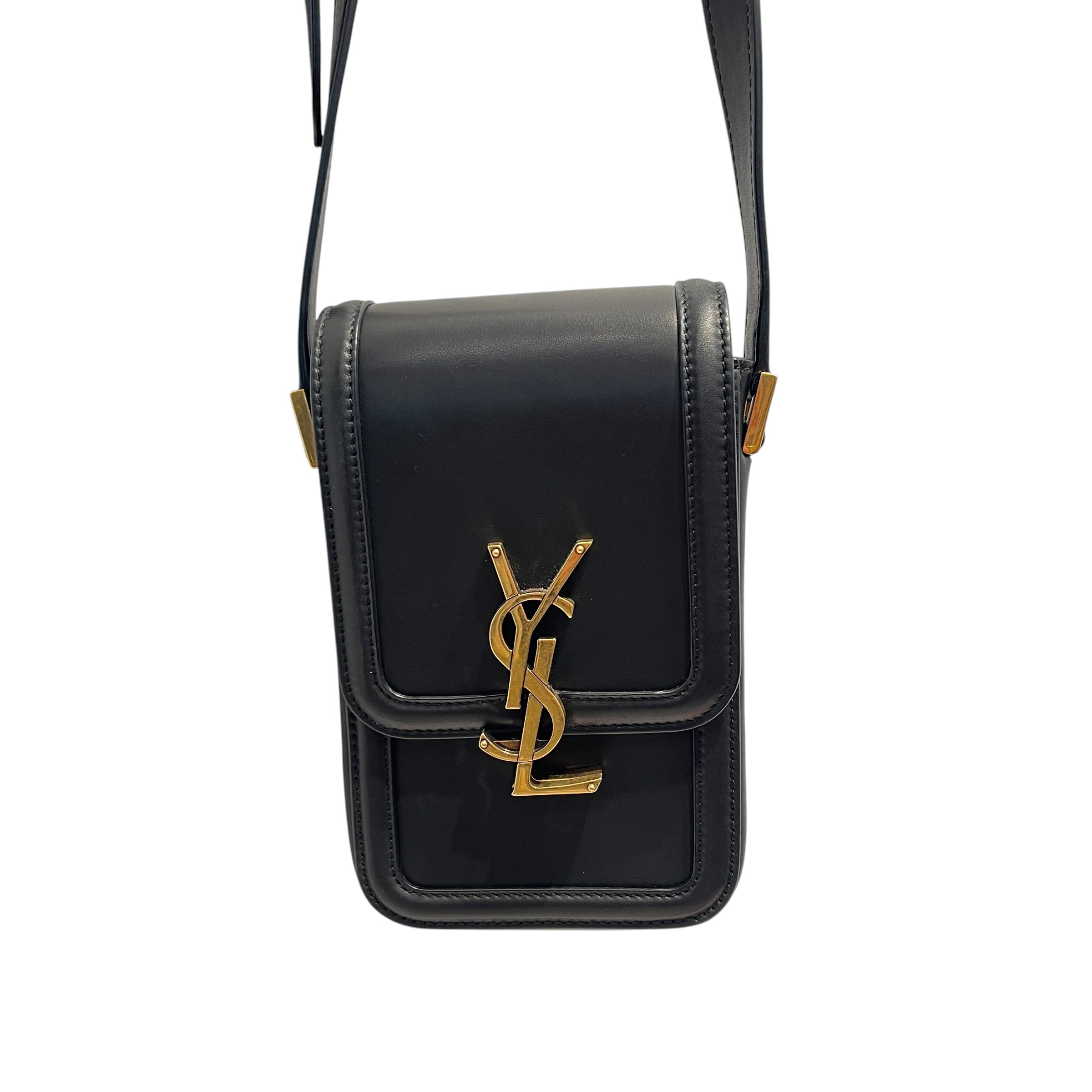 YVES SAINT LAURENT/Hand Bag/Leather/BLK/SOLFERINO view 11