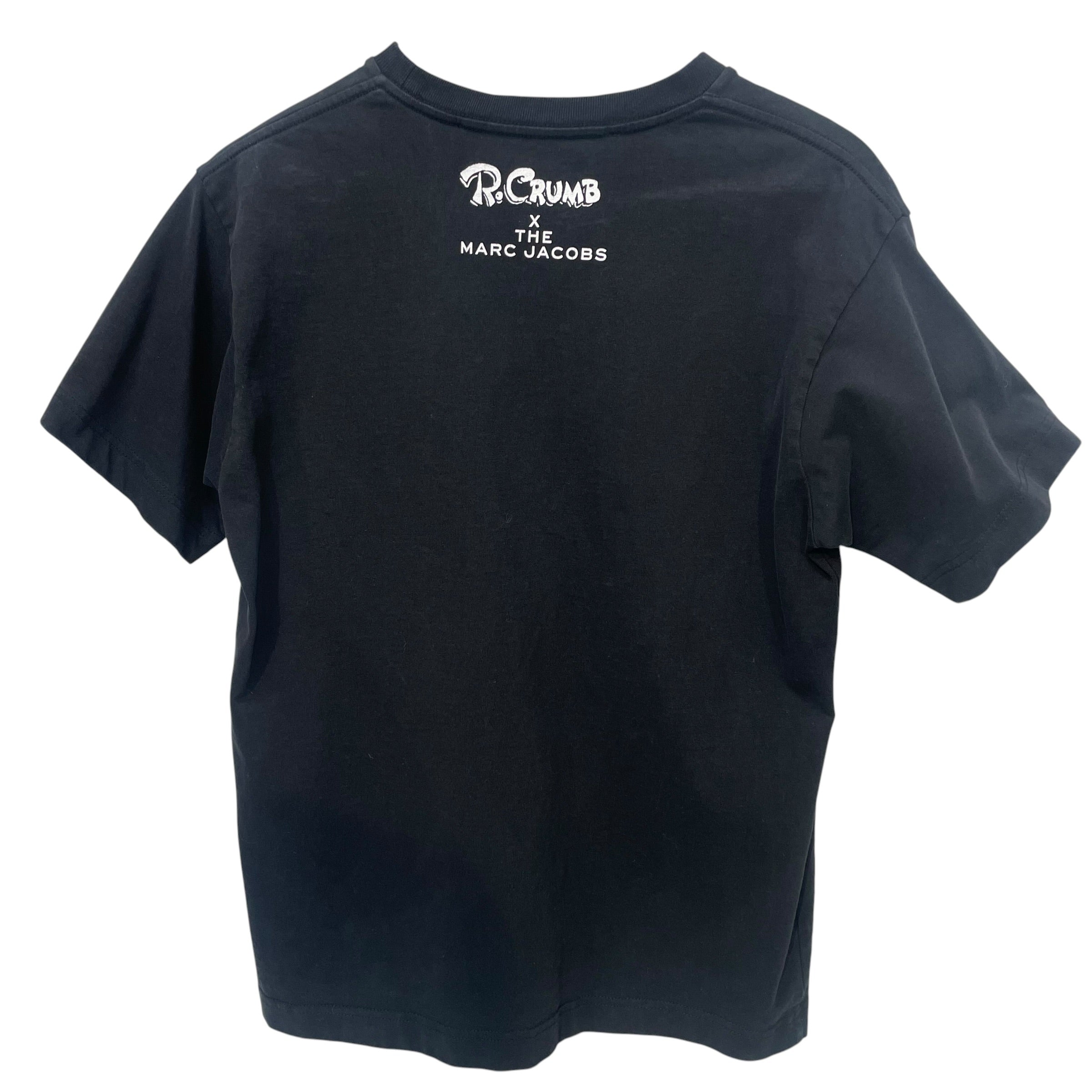 MARC JACOBS/T-Shirt/S/Cotton/BLK/Graphic/R.Crumb view 2
