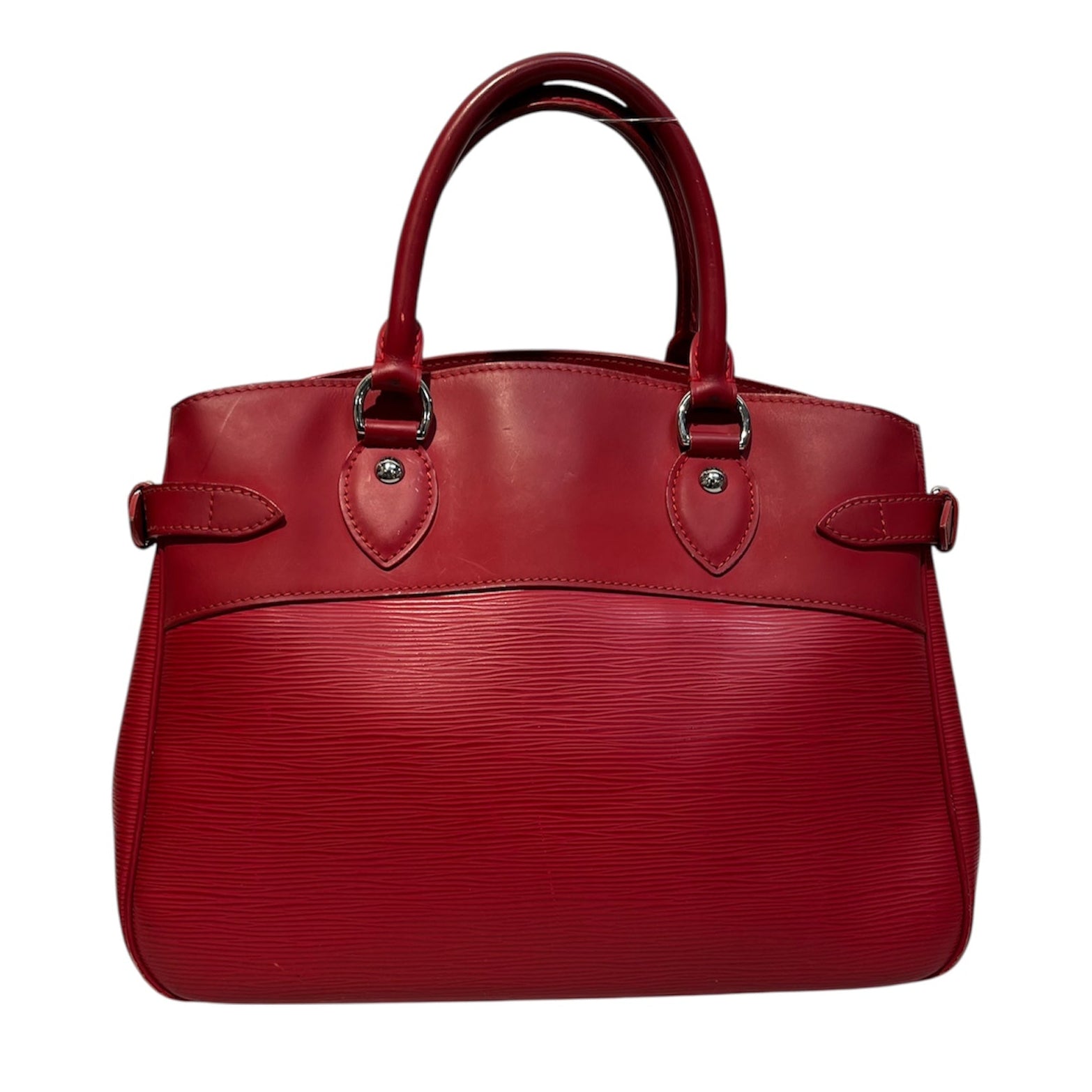 LOUIS VUITTON/Hand Bag/Leather/RED/Epi Passy view 2