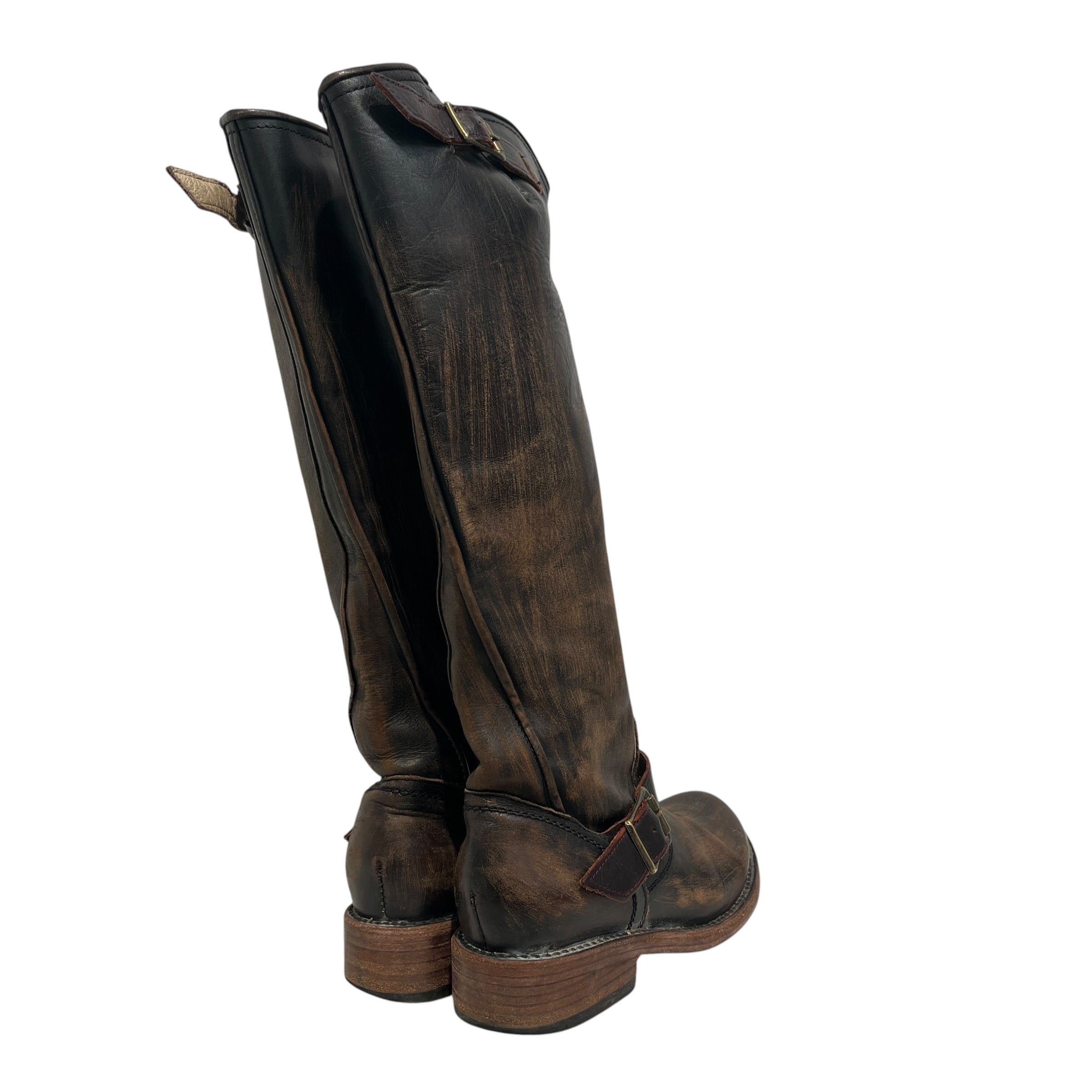 Freebird by Steven/Boots/US 7/Leather/BRW/steven contra riding boot view 1