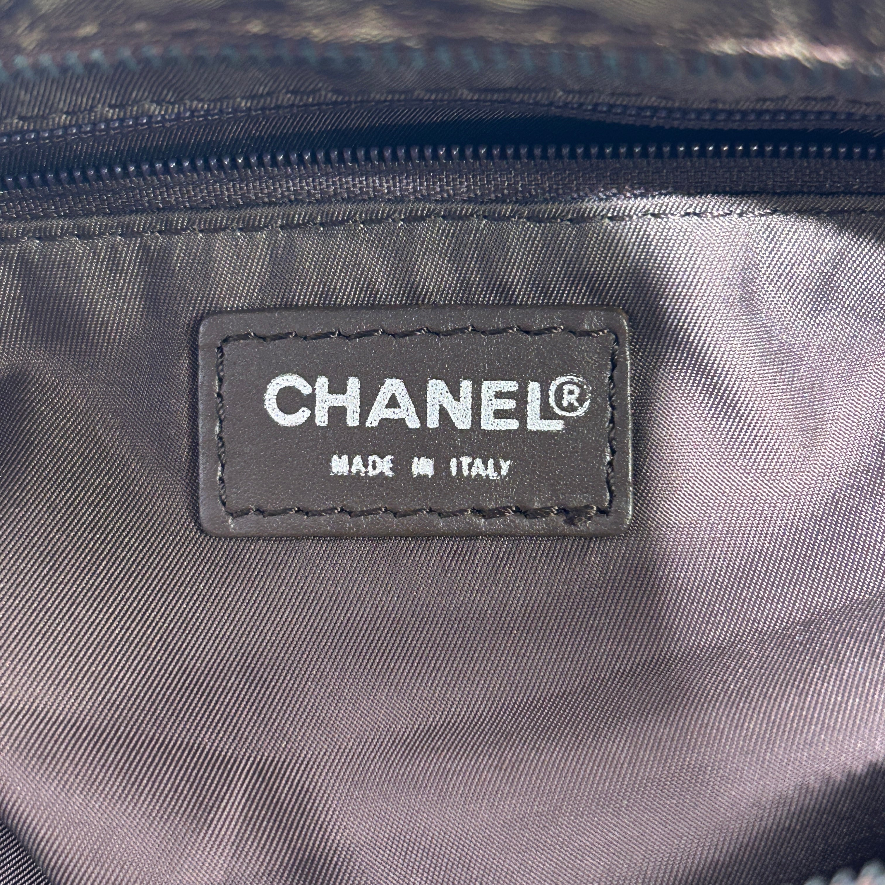 CHANEL/Pouch/Monogram/Cotton/KHK/ view 3