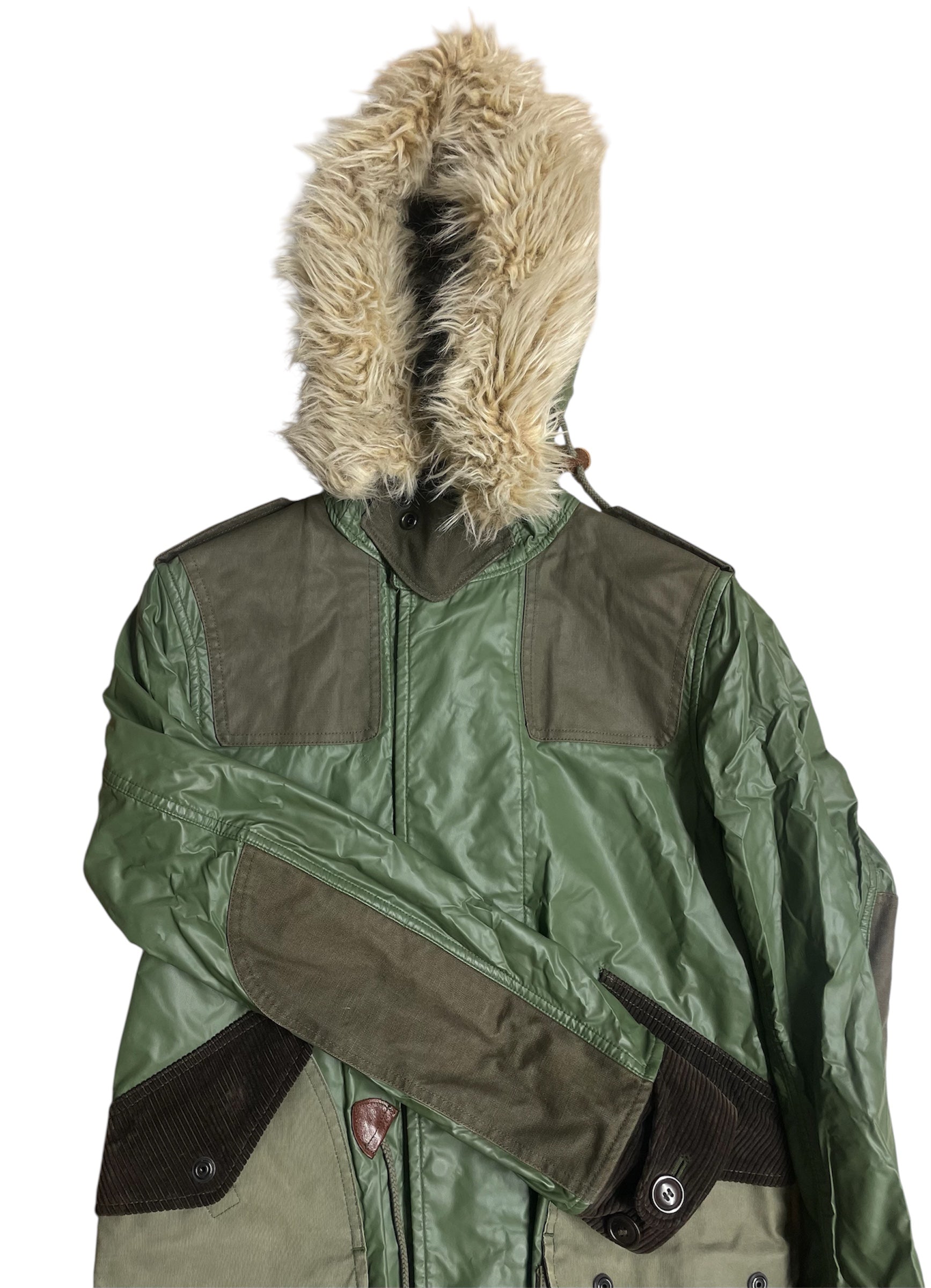 JUNYA WATANABE COMME des GARCONS MAN/Jacket/XS/Nylon/GRN/WN-C003 view 3