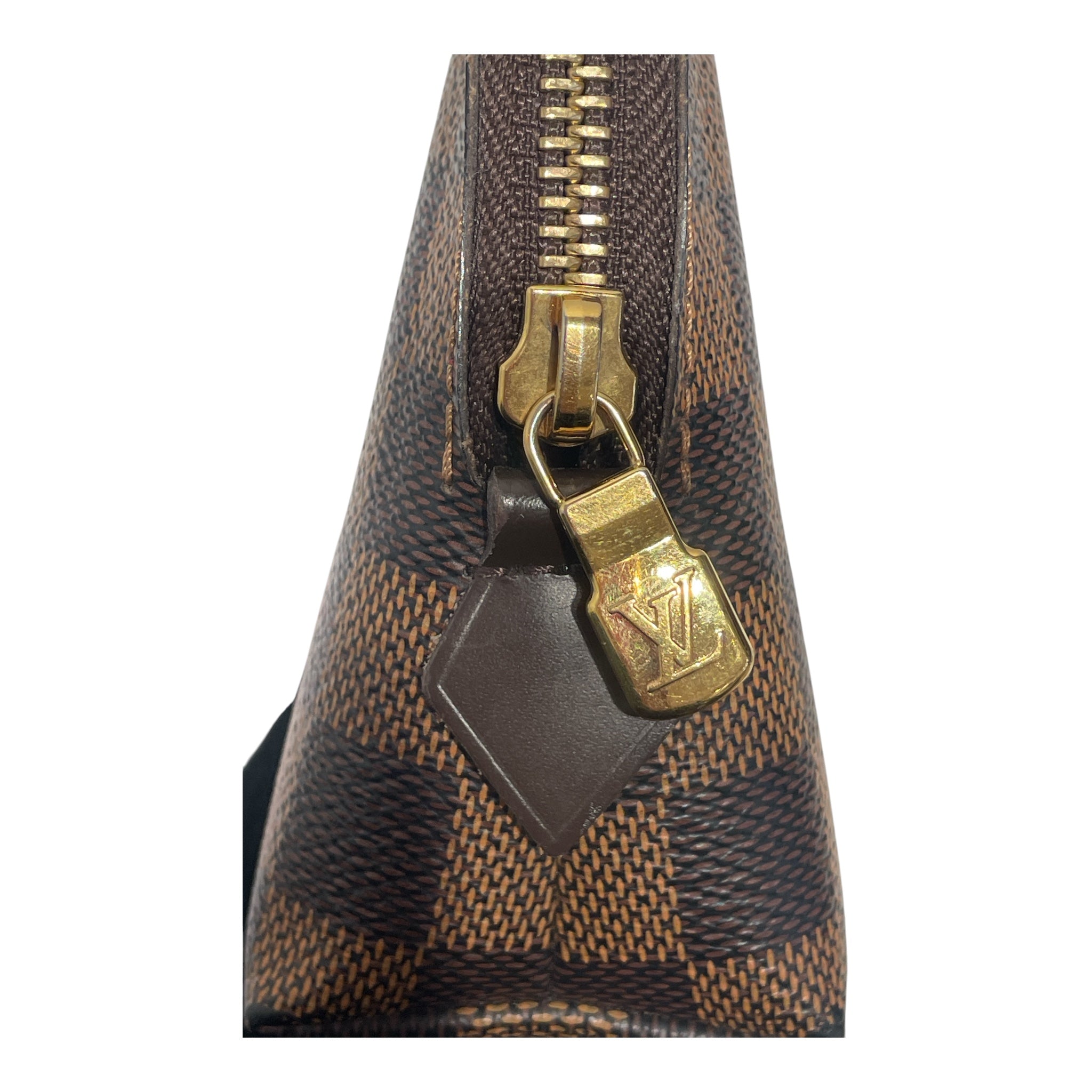 LOUIS VUITTON/Pouch/All Over Print/BRW/Damier Ebene Cosmetic Case view 3
