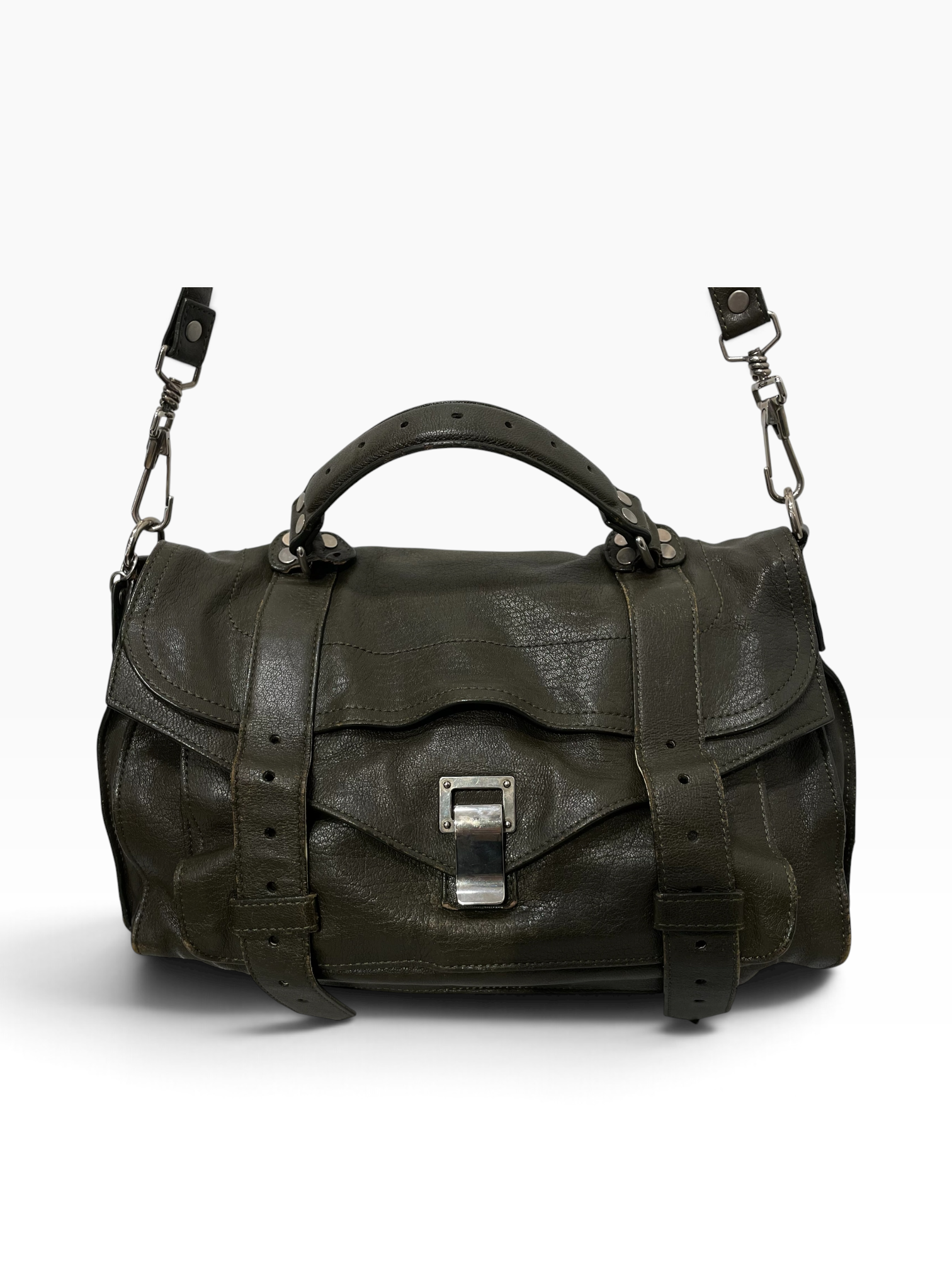 PROENZA SCHOULER/Hand Bag/Leather/BRW/ProenzaSchouler PS1 Satchel view 3
