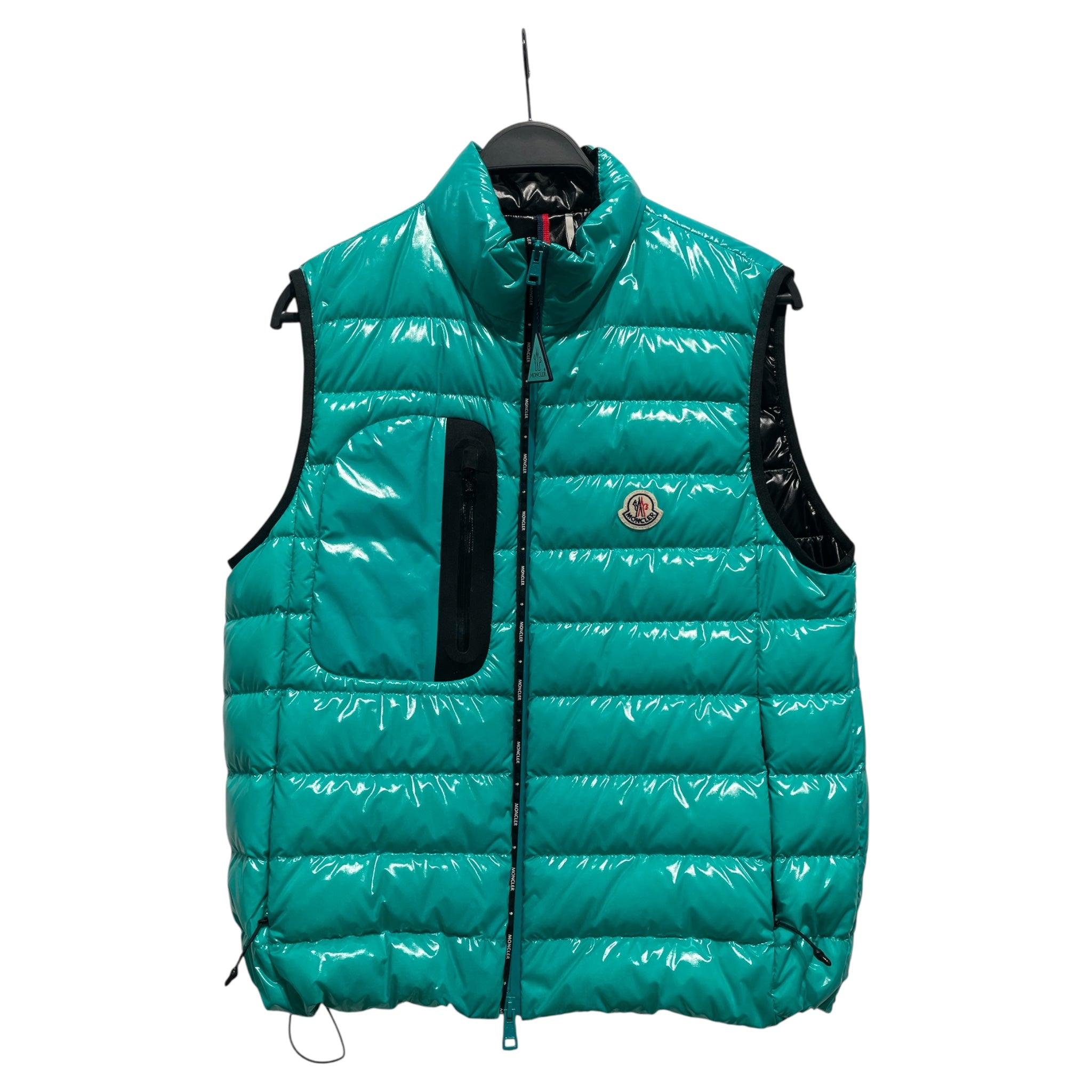 MONCLER/Vest/2/BLU/puffer vest view 1