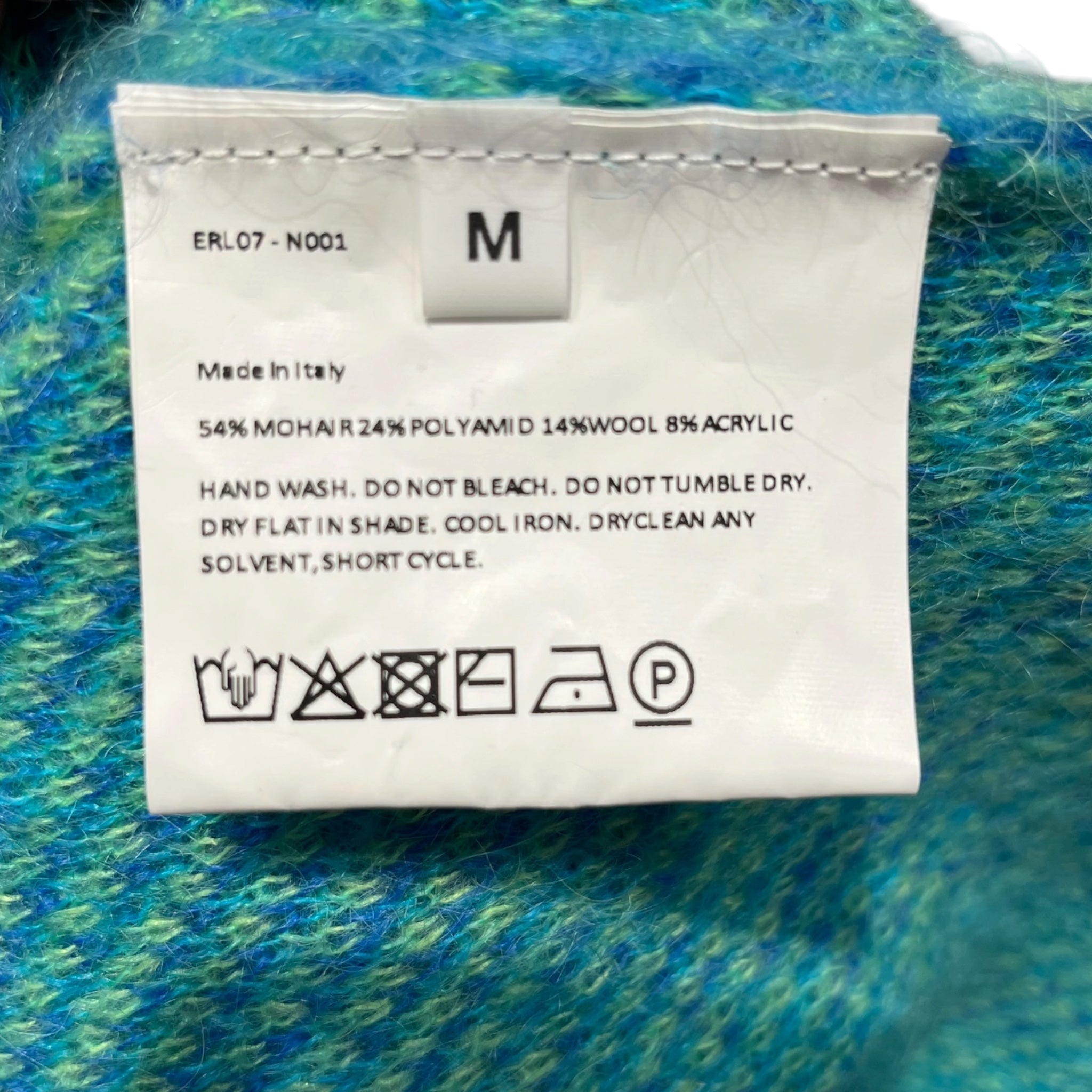 ERL/Sweater/M/Mohair/GRN/GRADIANT GREEN AND BLUES view 3