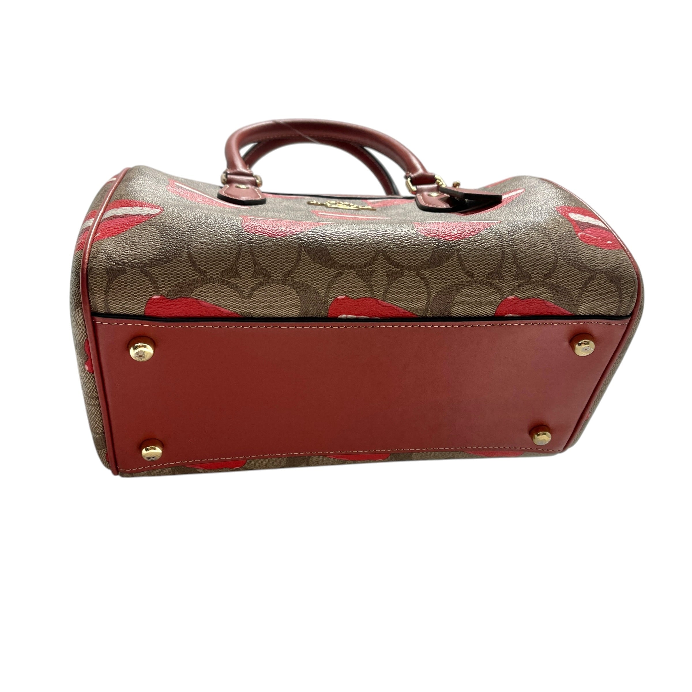 COACH/Bag/All Over Print/Leather/BRW/SATCHEL MOUTH PRINT view 14