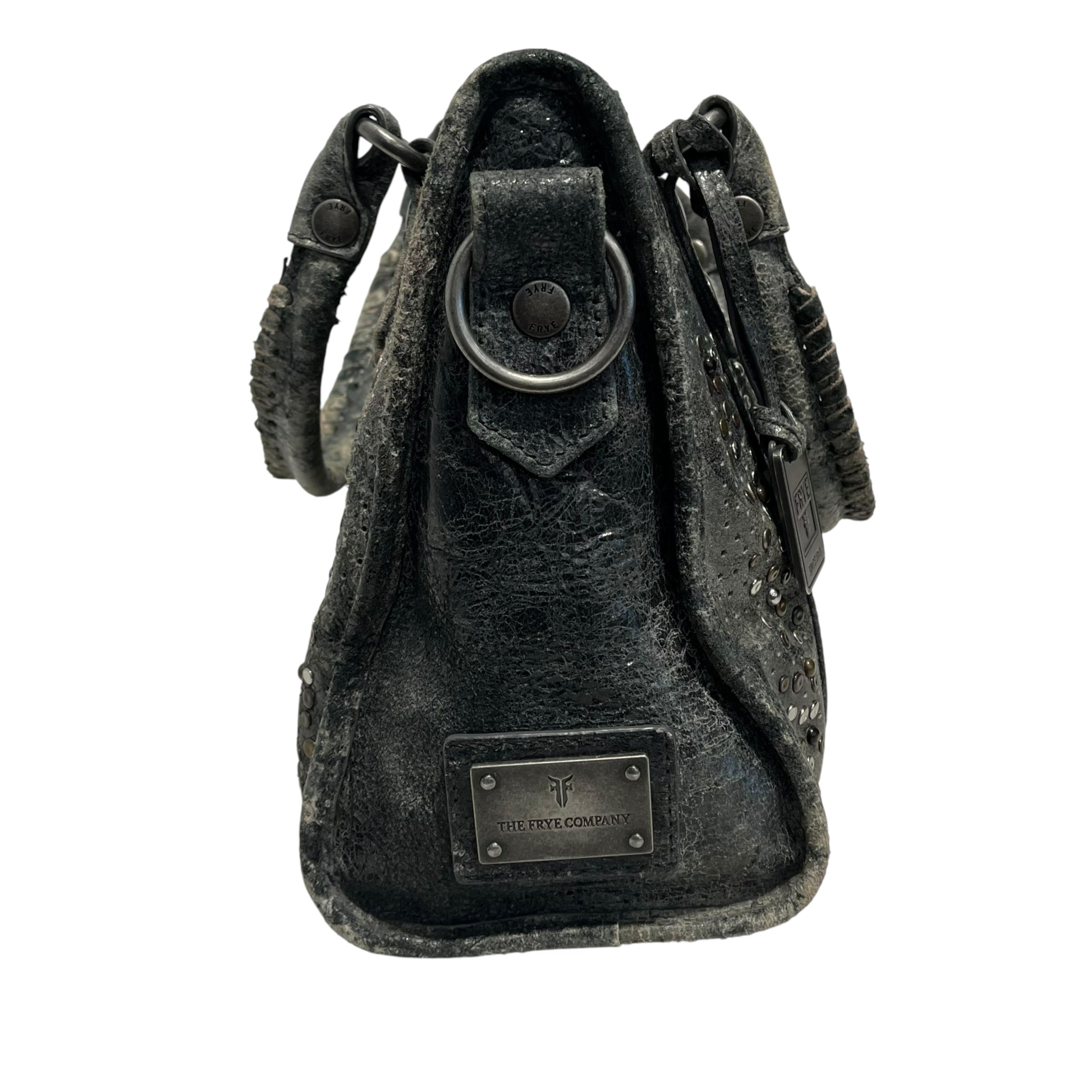 FRYE/Tote Bag/Leather/GRY/Studded Deborah Hobo Bag view 7