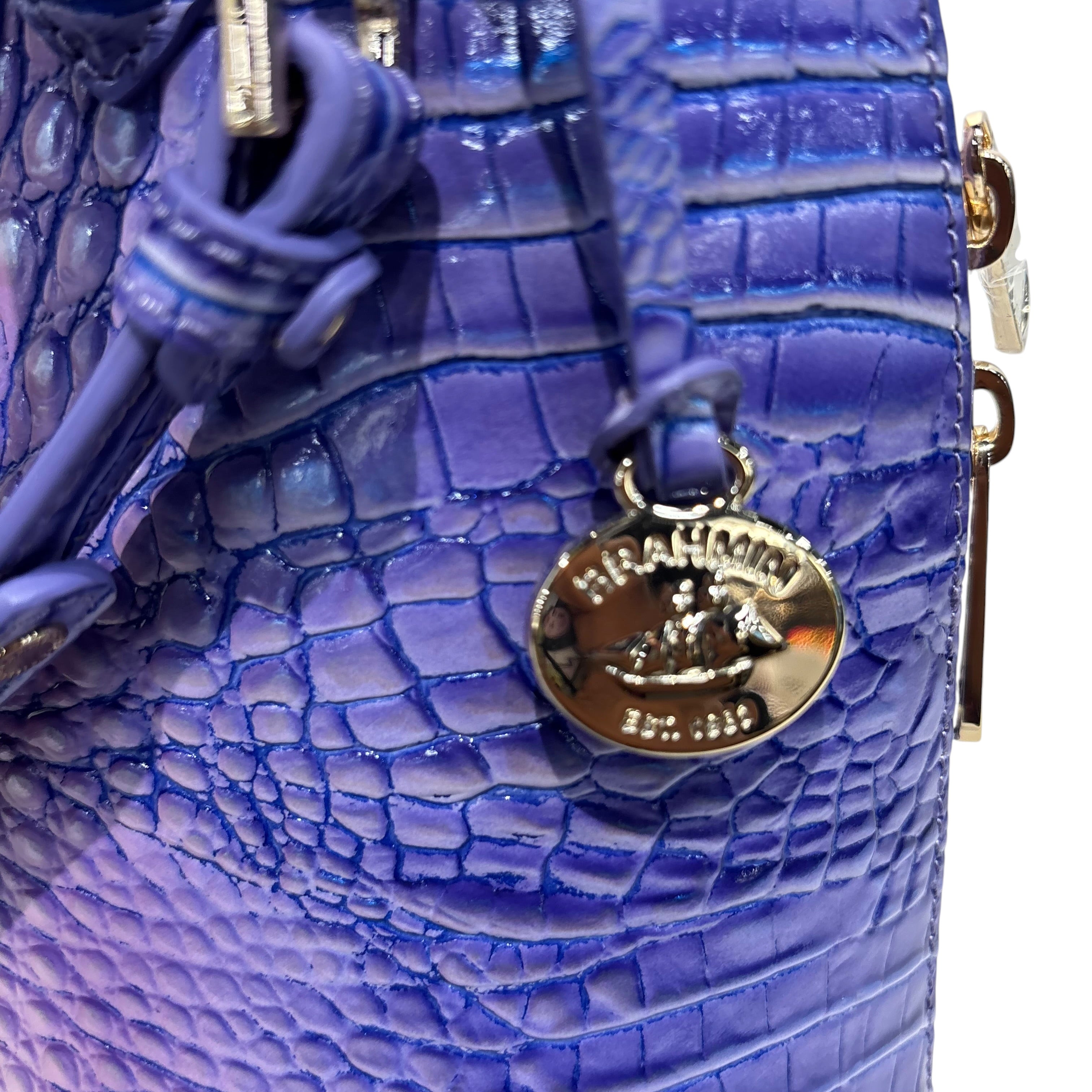 Brahmin/Bag/Leather/PPL/Georgina Dome Satchel view 3
