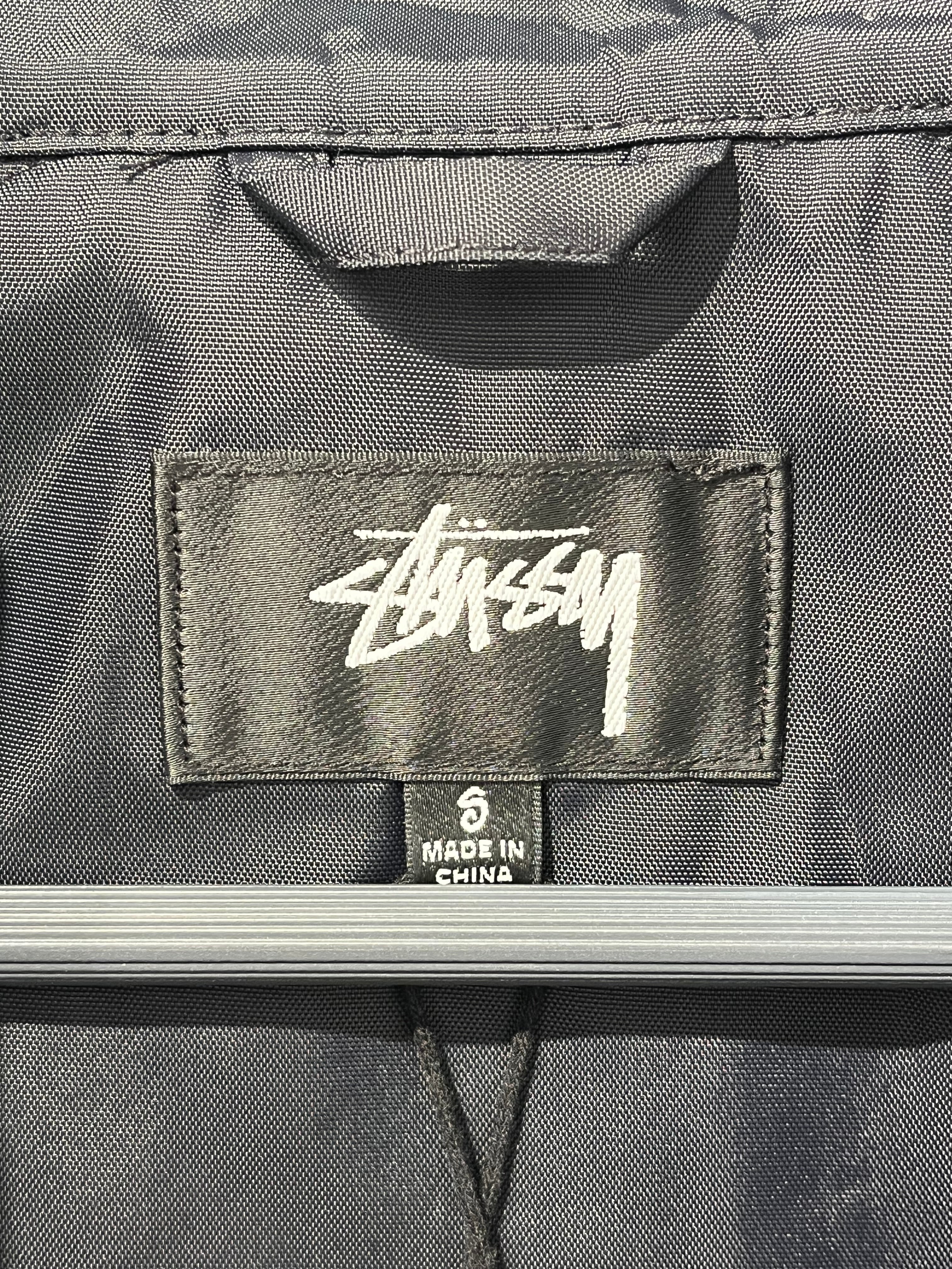 STUSSY/Windbreaker/S/Nylon/BLK/MIDDLE LOGO ANORAK BNWT view 3