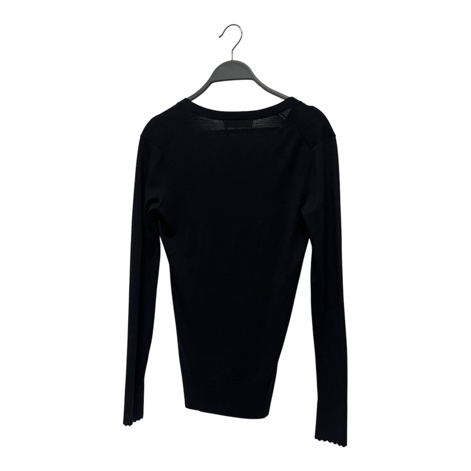Chloe/Cardigan/XS/Cotton/NVY/V NECK CARDIGAN view 2