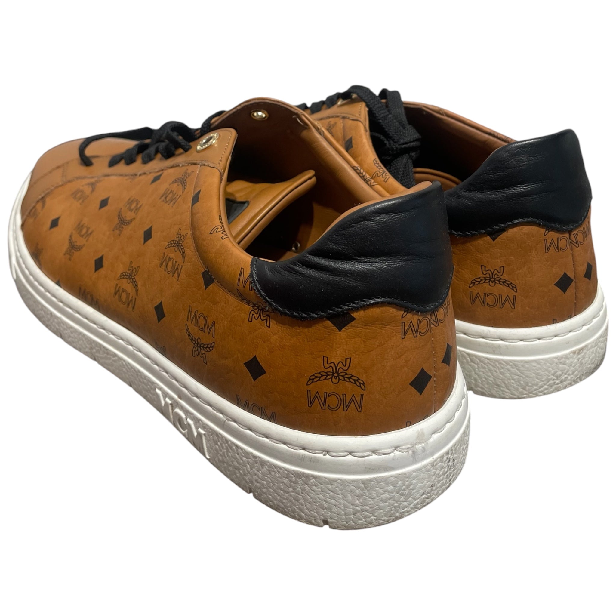 MCM/Low-Sneakers/EU 44/Monogram/Leather/CML/ view 2