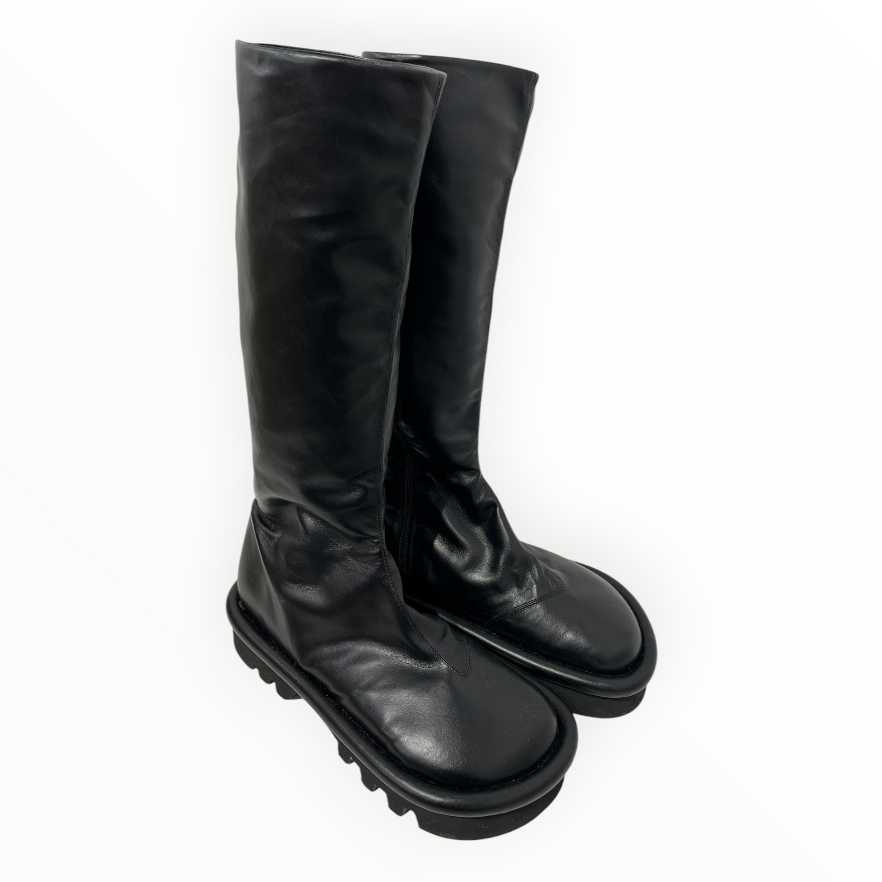JW ANDERSON(J.W.ANDERSON)/Boots/EU 39/Leather/BLK/WIDE TOE BOX view 1